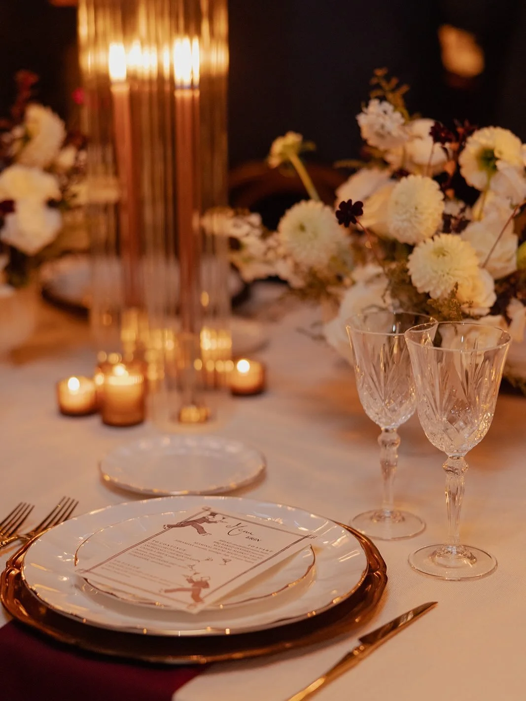 Obsessing over the details of this intimate New York wedding at @restaurant_marc_forgione curated by @experiencebynikki. Absolute perfection 🤍🕯️

Event Planning &amp; Design | @experiencebynikki 
Photography | @sara_a_davis 
Tableware Rentals | @th
