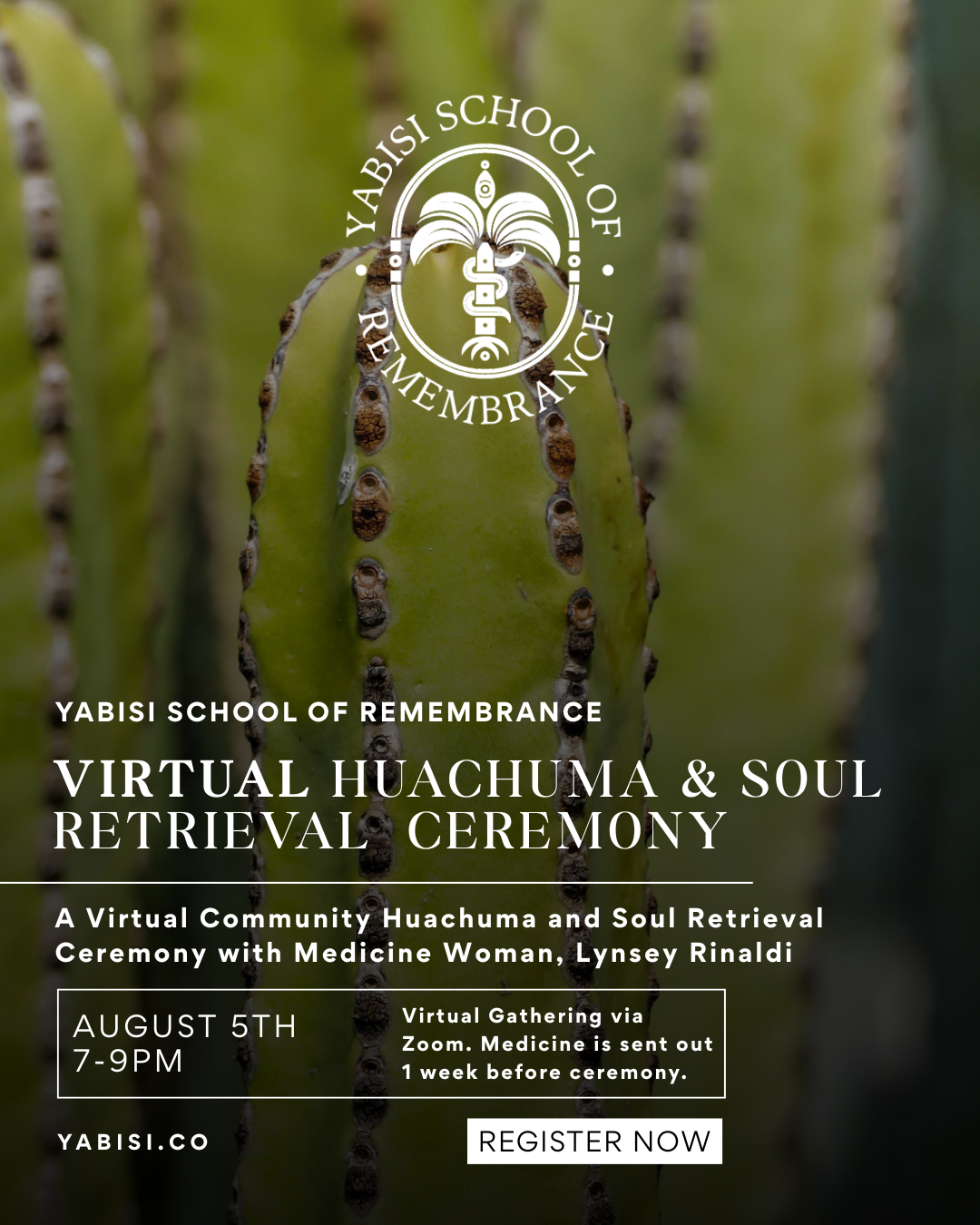 Virtual Huachuma Ceremony