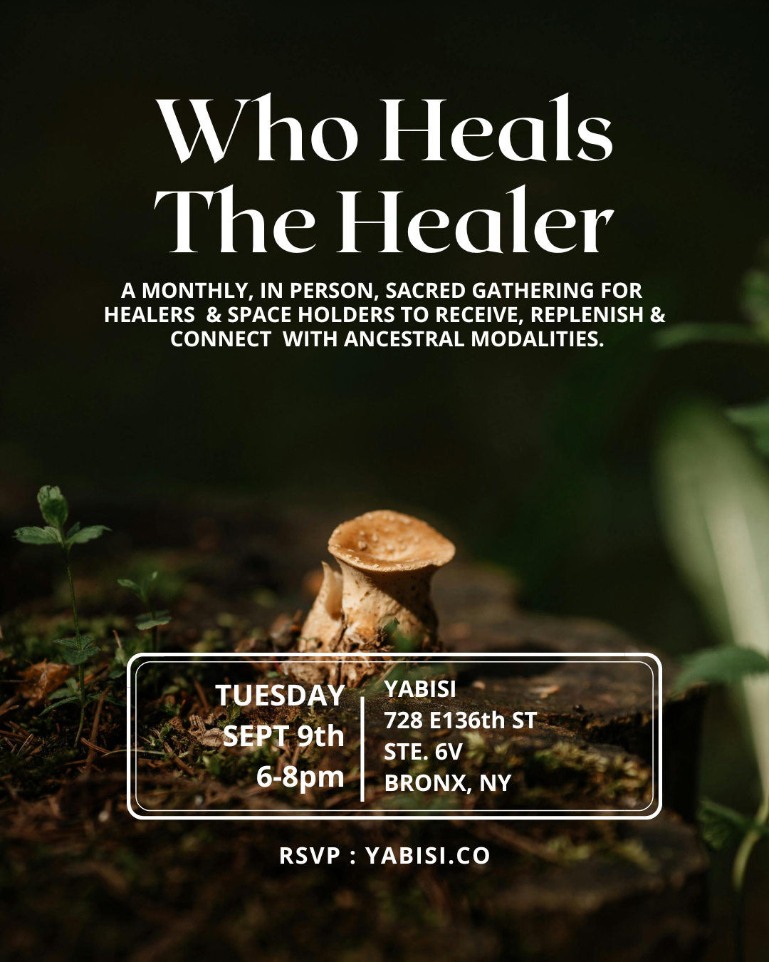 Who Heals The Healer