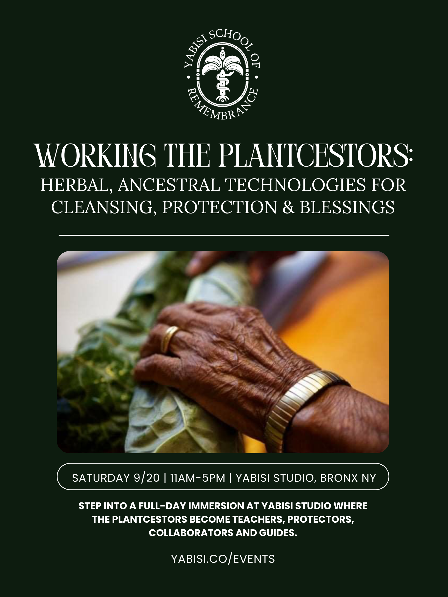 Working The Plantcestors: HERBAL, ANCESTRAL TECHNOLOGIES FOR CLEANSING, PROTECTION & BLESSINGS