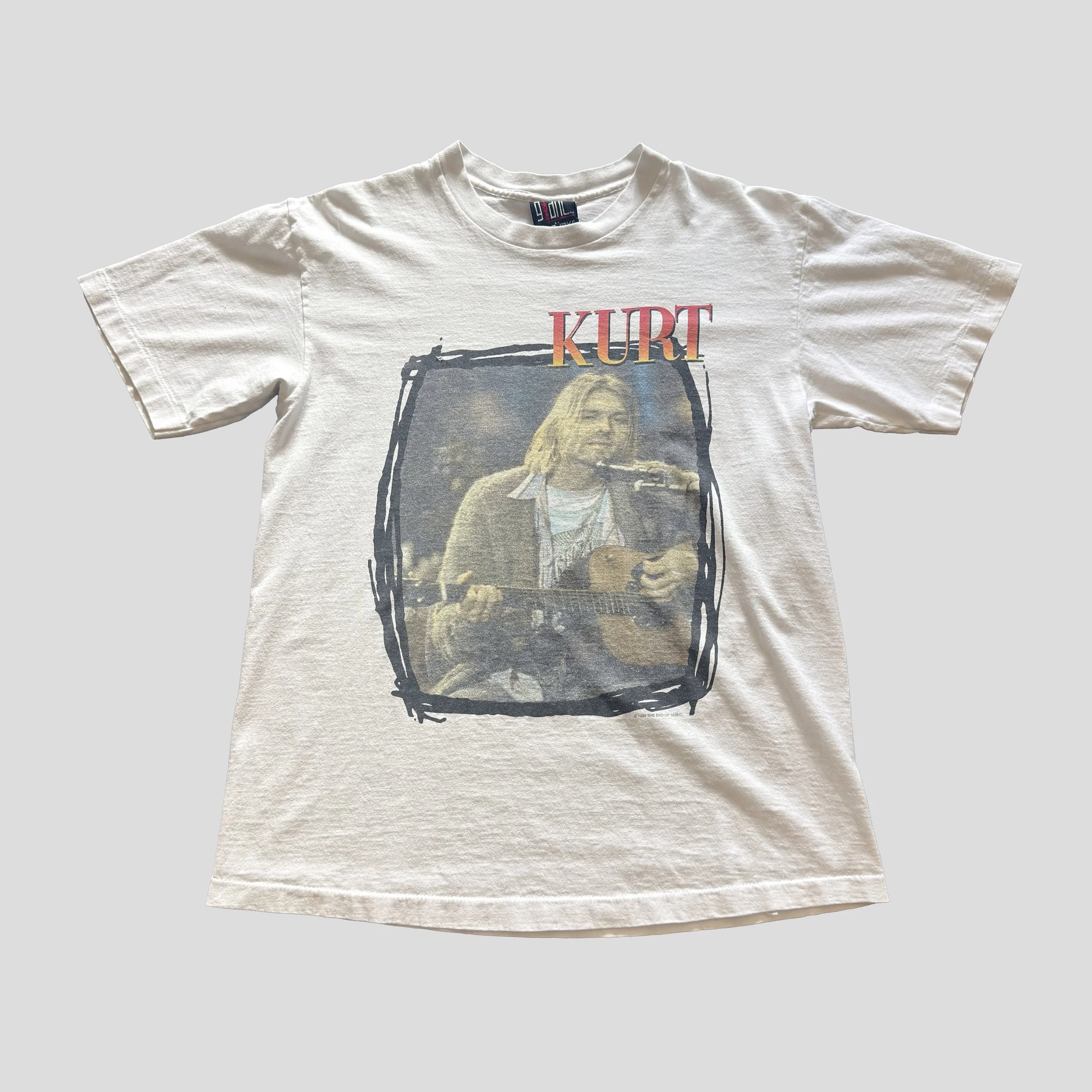 vintage kurt cobain t shirt