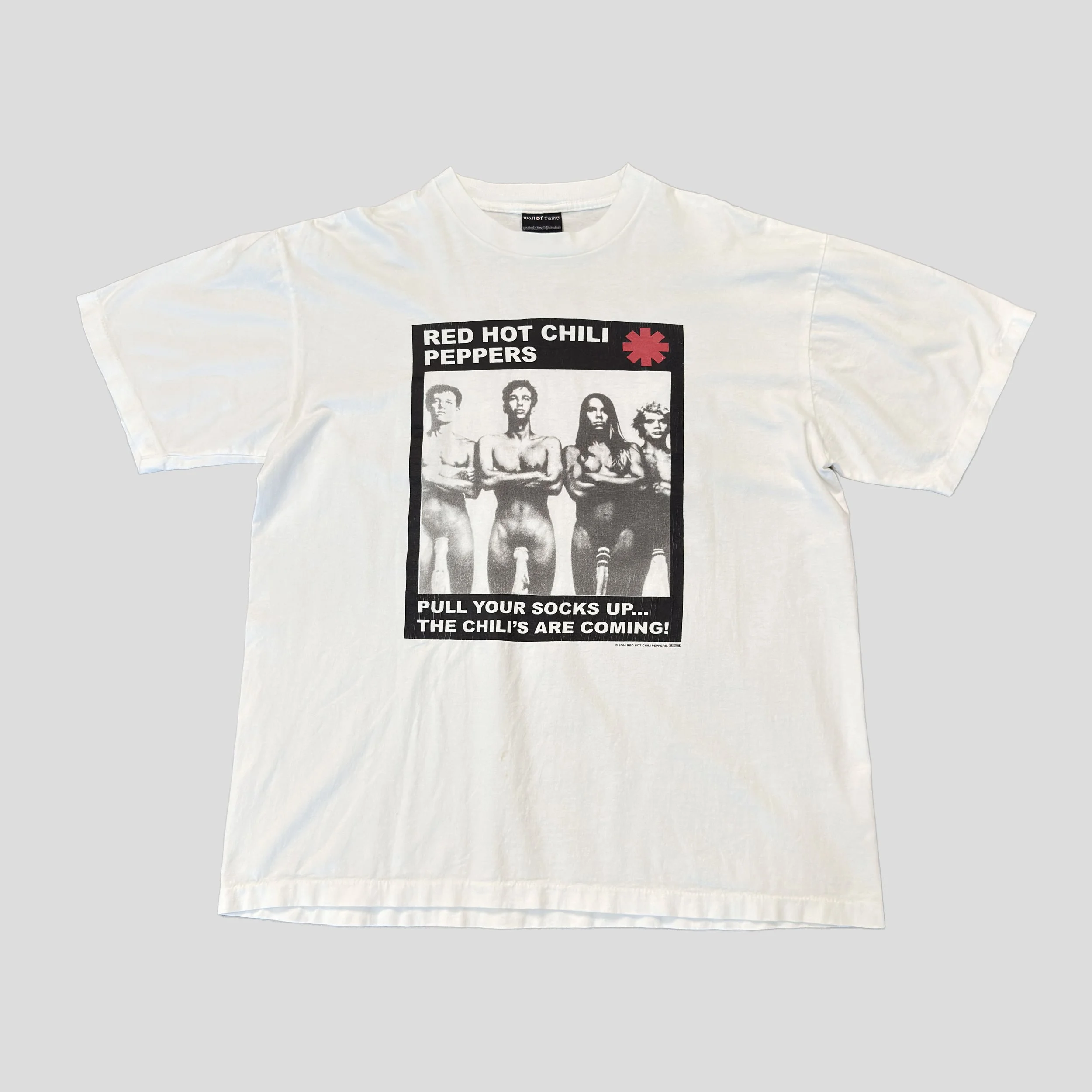 vintage red hot chili peppers t shirt