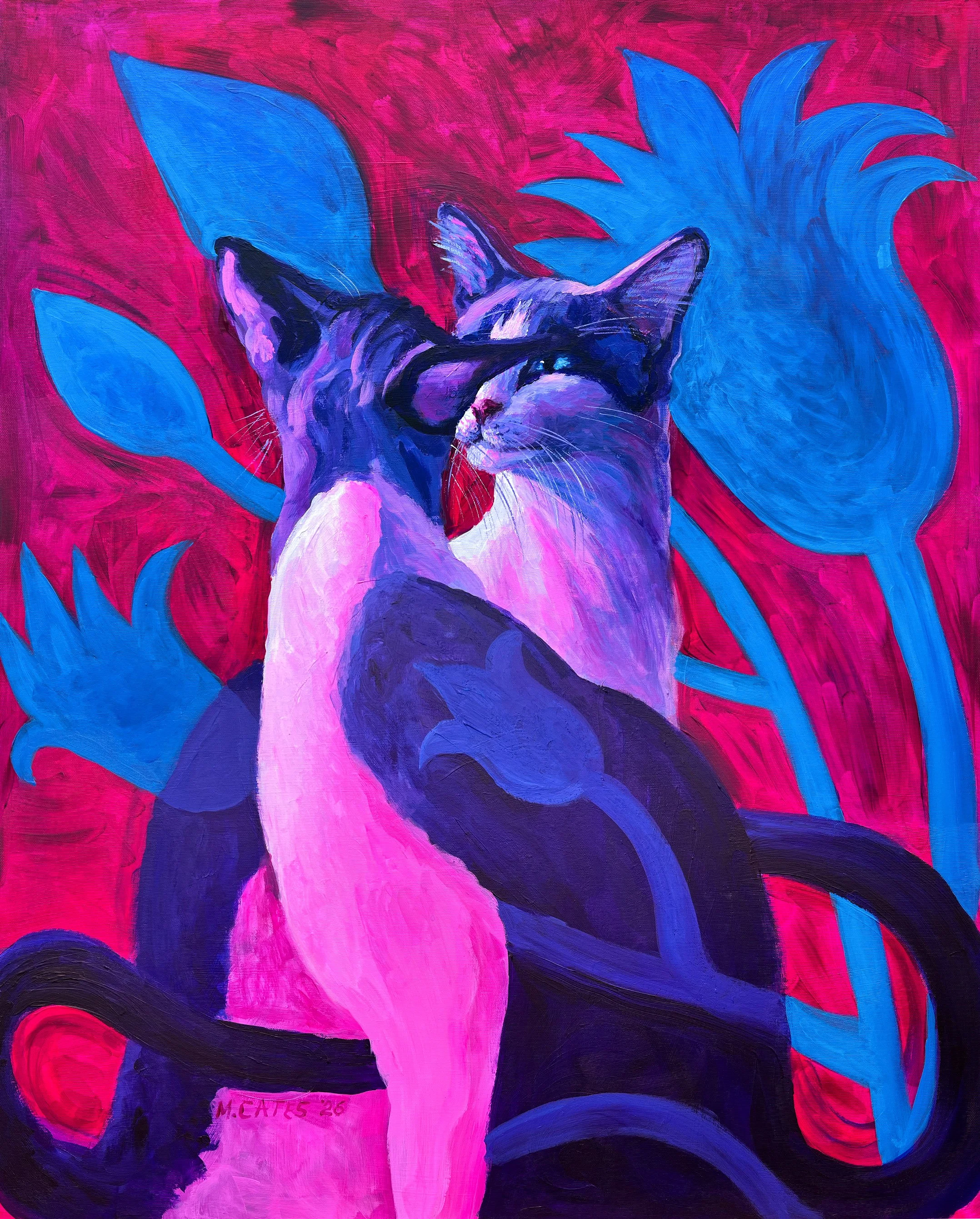 "Reflection", 24x30, acrylic on canvas, 2026.