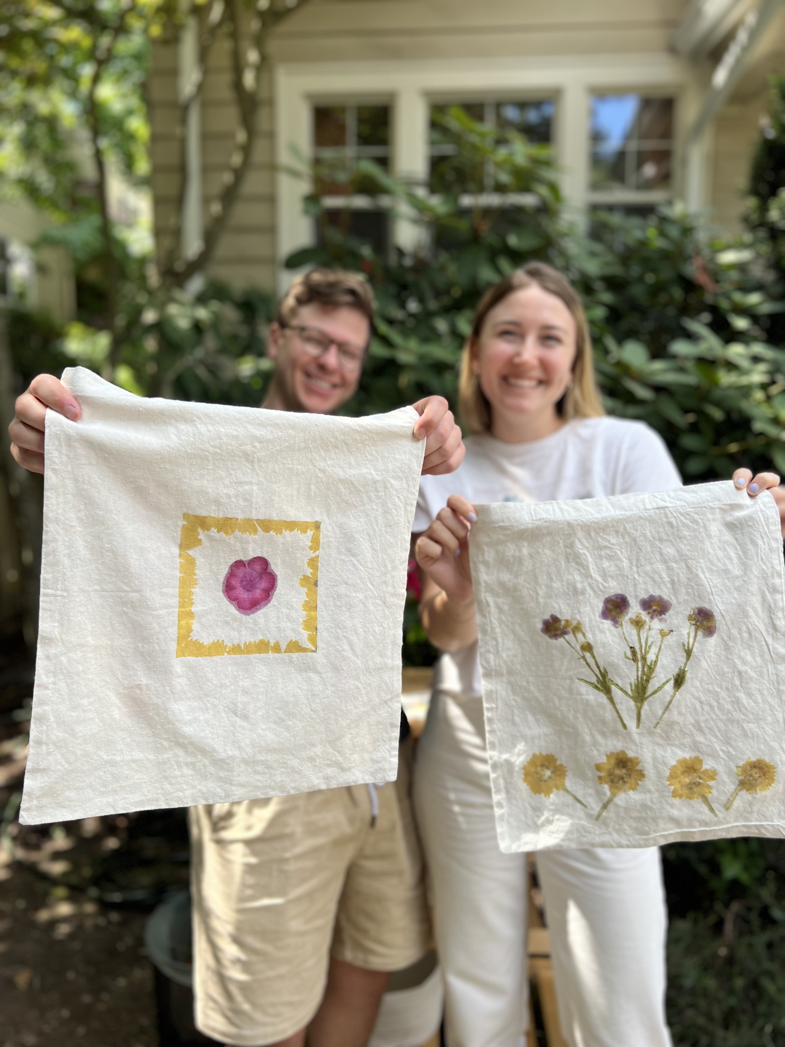 FLOWER POUNDING CLASS (TOTES & POUCHES)