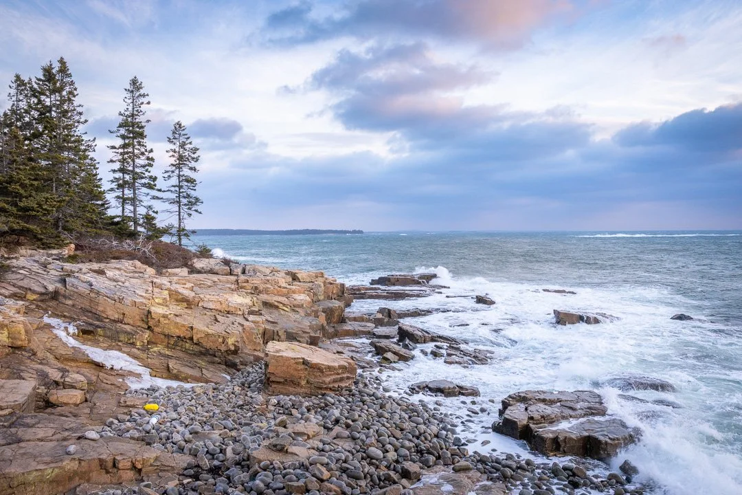 SCHOODIC SUNRISE

A few more images from a winter sunrise on the Schoodic Peninsula. 

I've been here when the ocean barely has a swell and just quietly laps against the rocks and then there are times like this morning when it gets a little fierce!  
