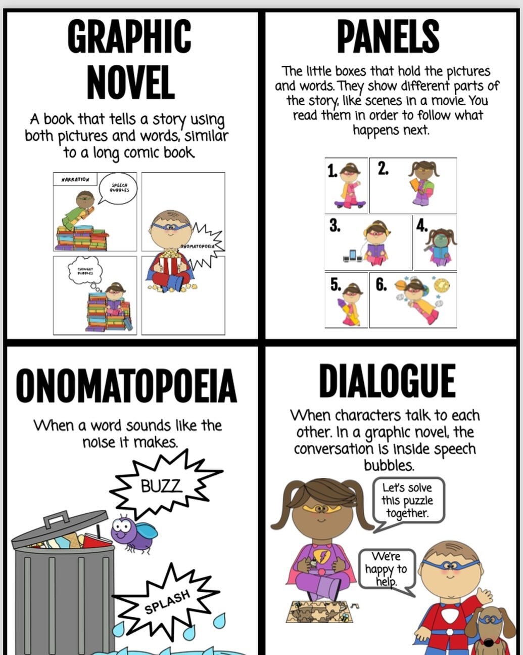 Excited for this week&rsquo;s session: Graphic Novels! Do your kiddos love graphic novels? They&rsquo;re a great way to get kids reading!