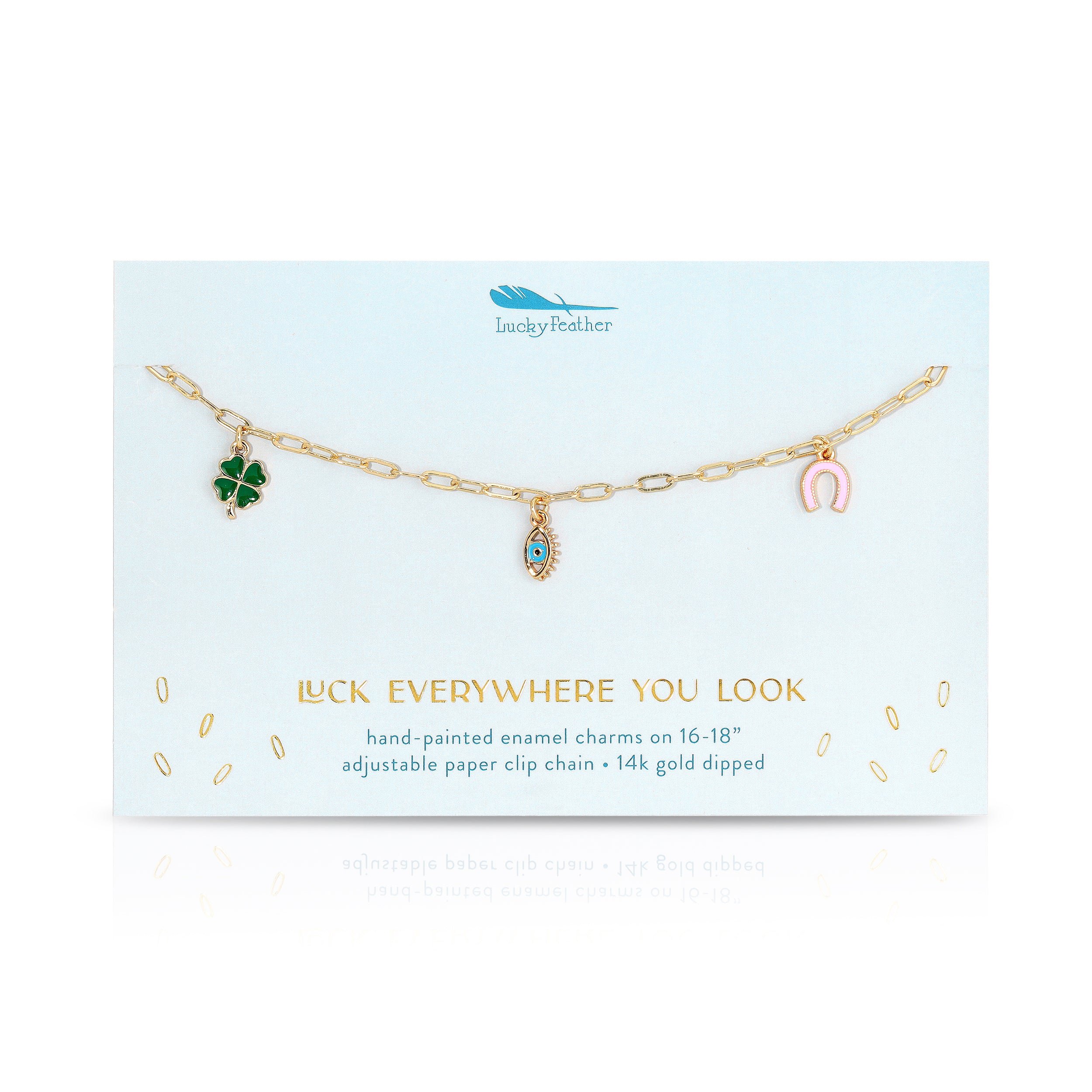 Luck Everywhere You Look Necklace
