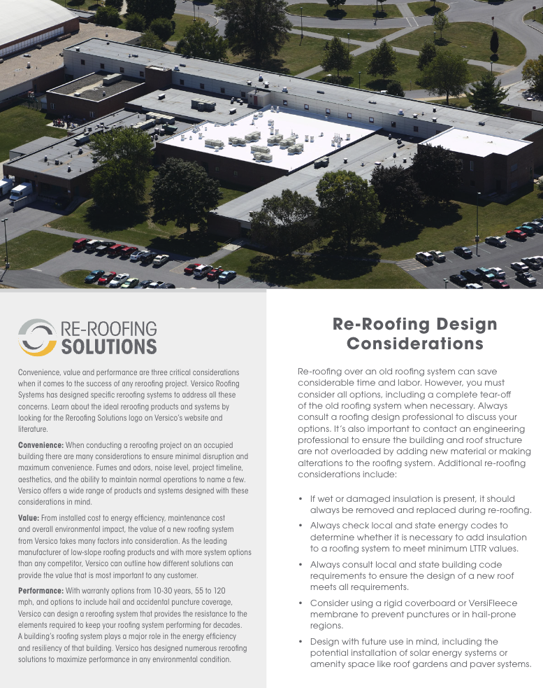 Advertisement for Tropical Roofing Products highlighting the benefits of applying a cool roof coating, featuring a diagram of solar reflectance and thermal emittance concepts.