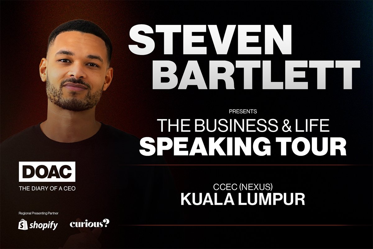 Steven Bartlett Asia Tour | Kuala Lumpur