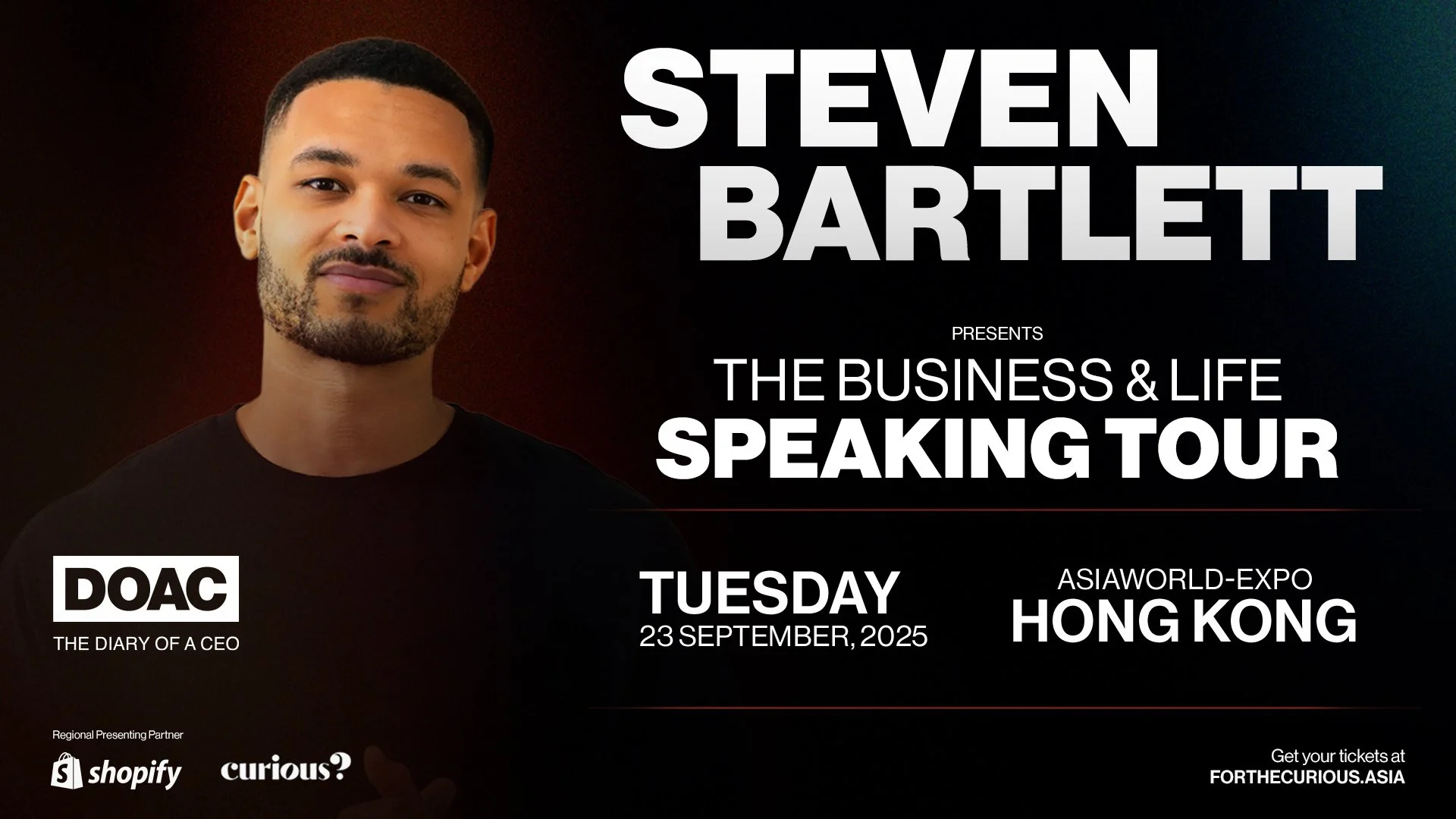 Steven Bartlett Asia Tour | Hong Kong
