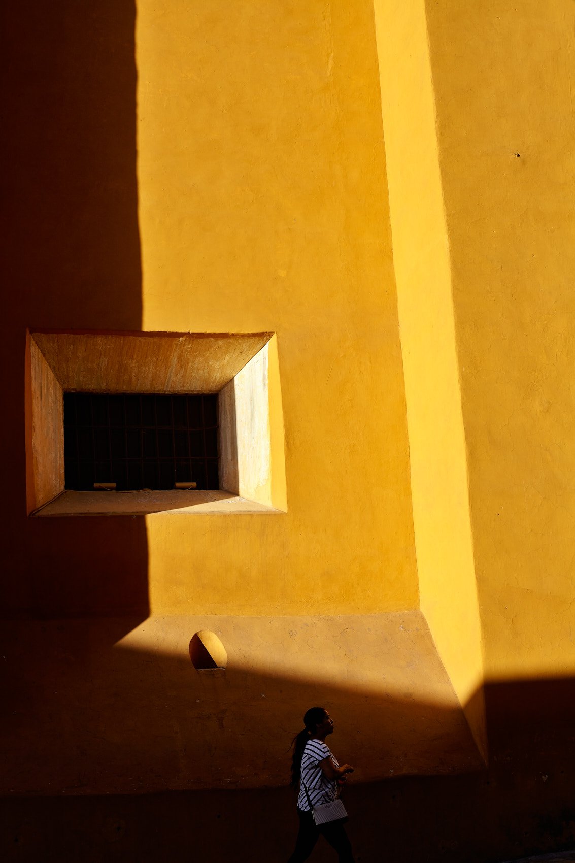 Sunset Light on El Templo de Santa Ana