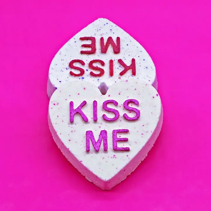 Valentines - Conversation Hearts Bath Bomb