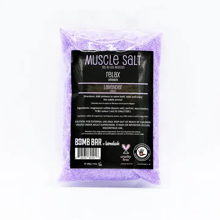 Bath Soak - Muscle Salt - Relax (100 Gram)