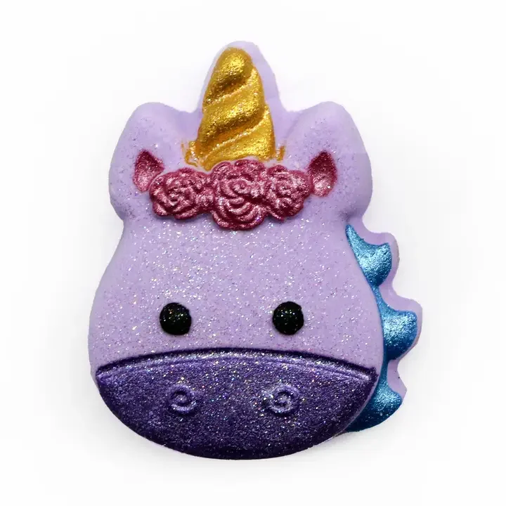 Mini Unicorn Head Bath Bomb