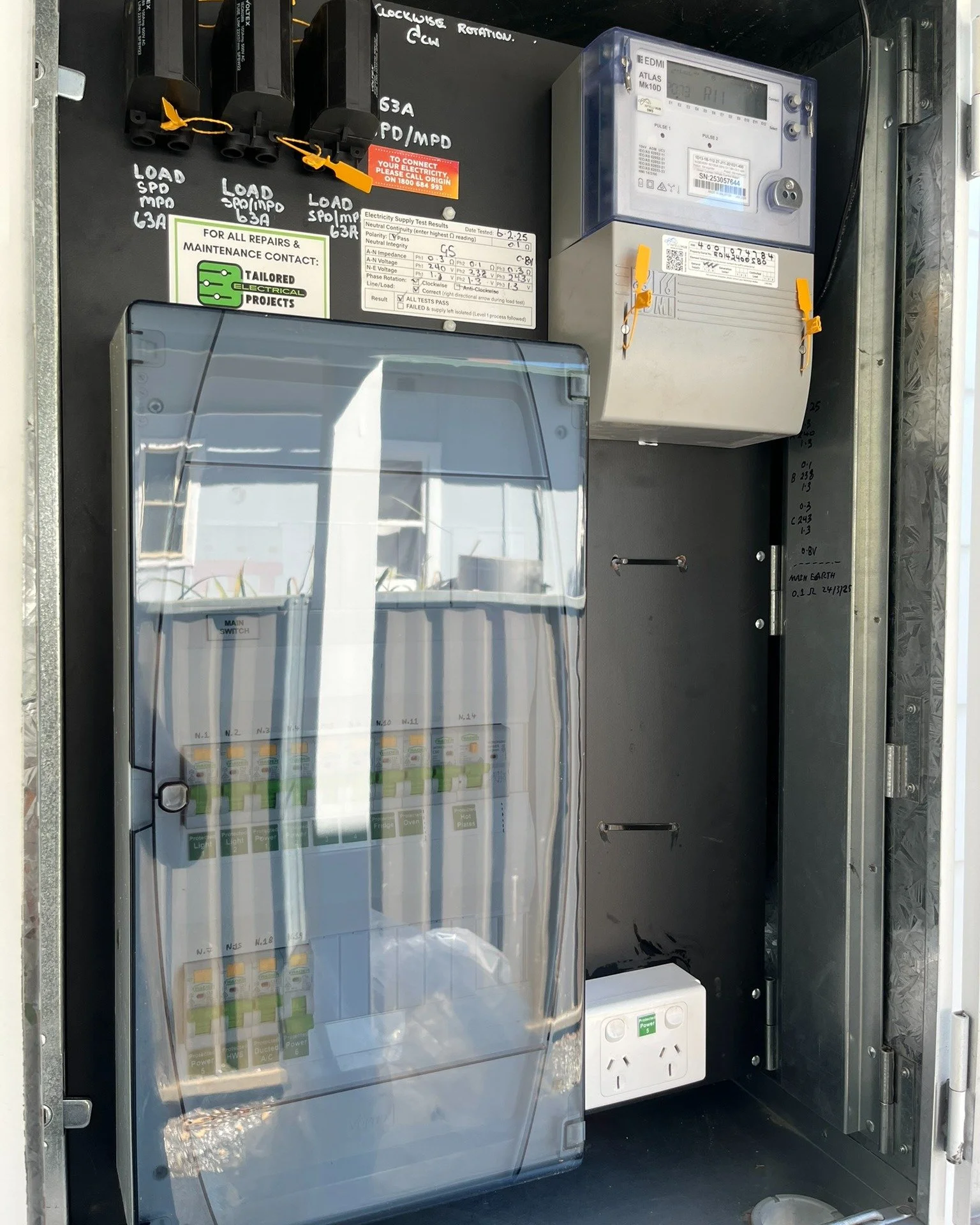 Thinking ahead? So are we.

When installing or replacing a switchboard, we always consider the future&mdash;like the move to all-electric homes. This setup has room ready for solar, an EV charger, and whatever&rsquo;s next.

Not sure if your current 