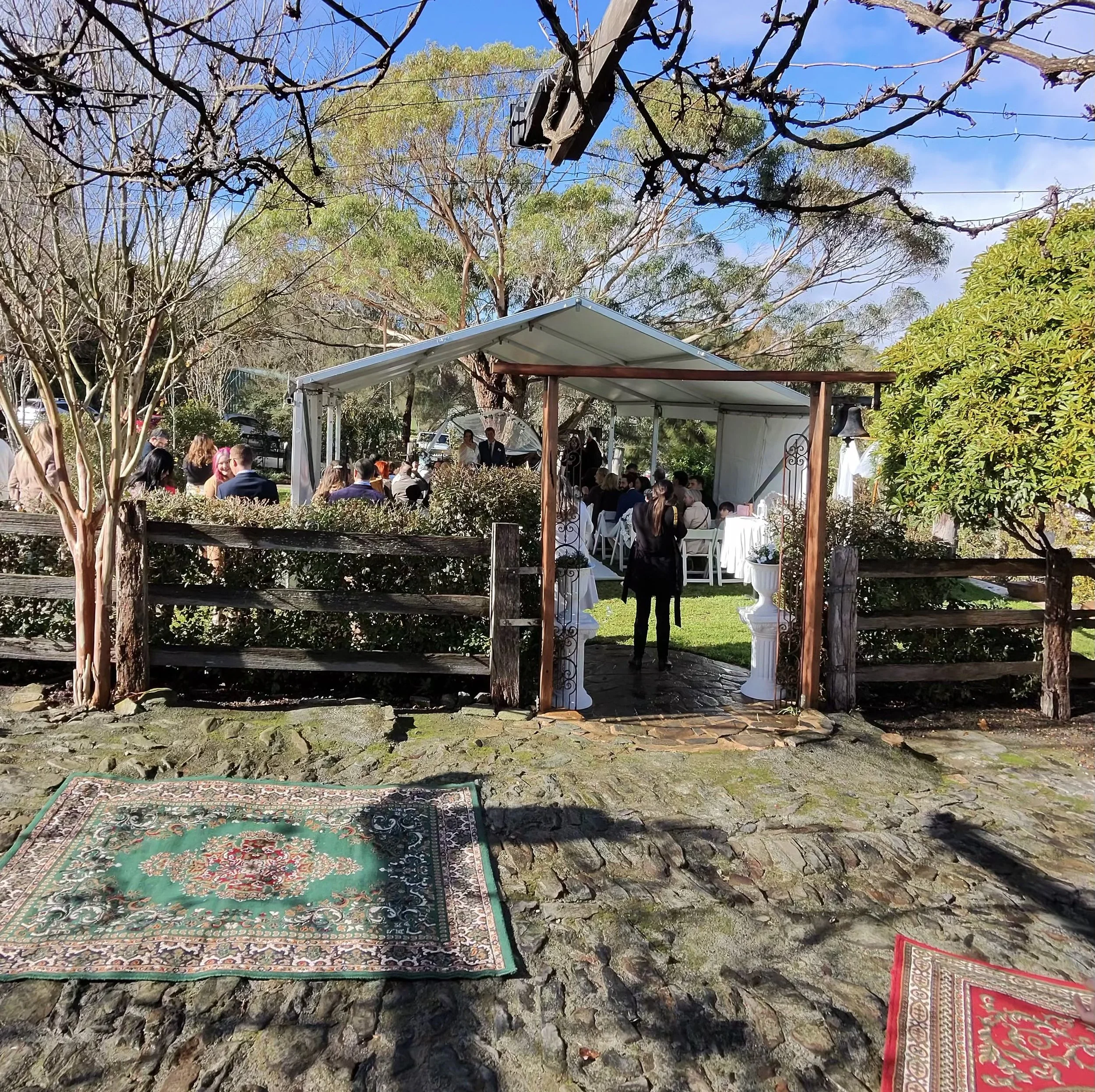 Room on the lawns for a marquee