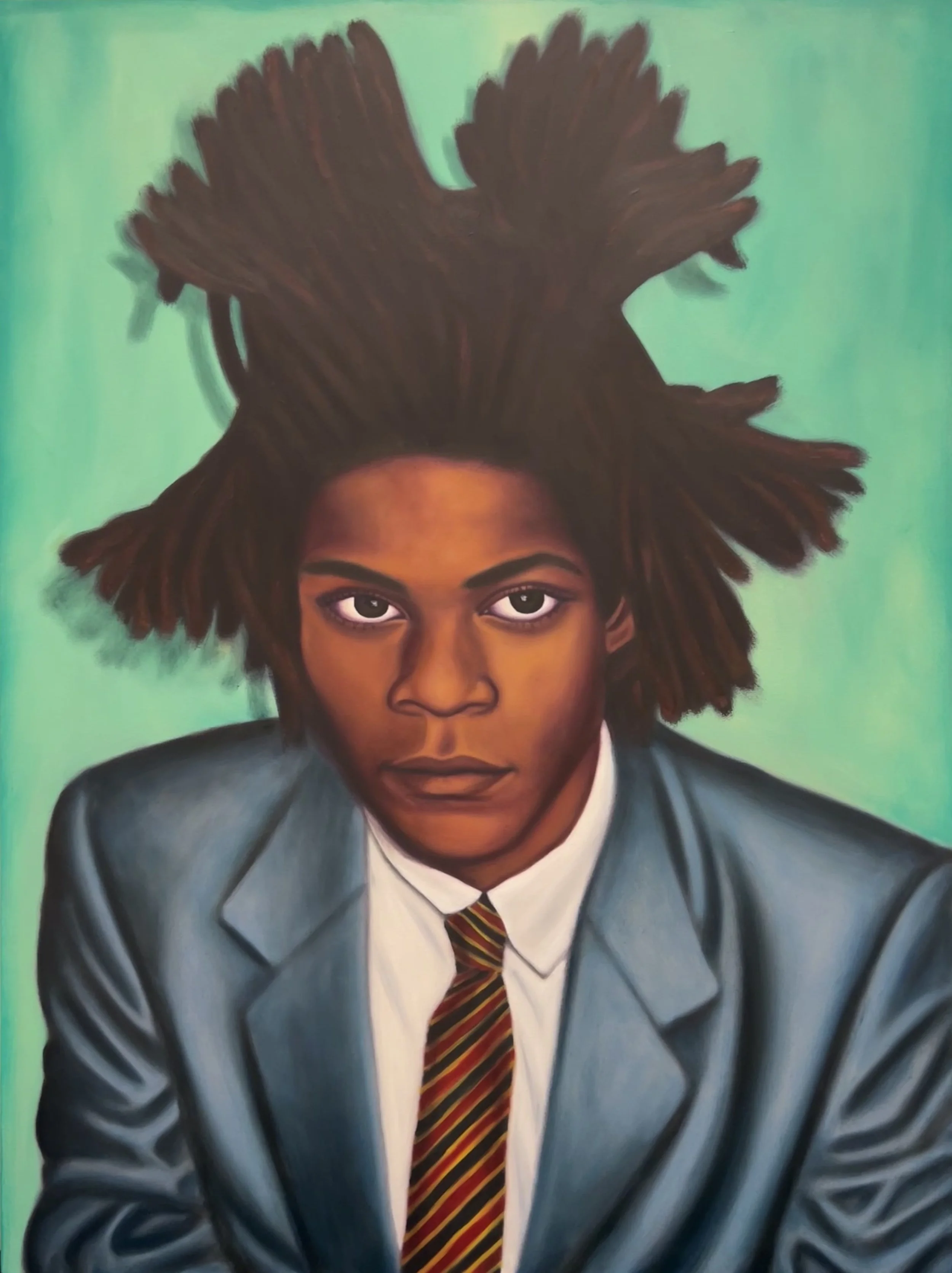 Basquiat, 2026. Oil on canvas - 48 x 36 in. 