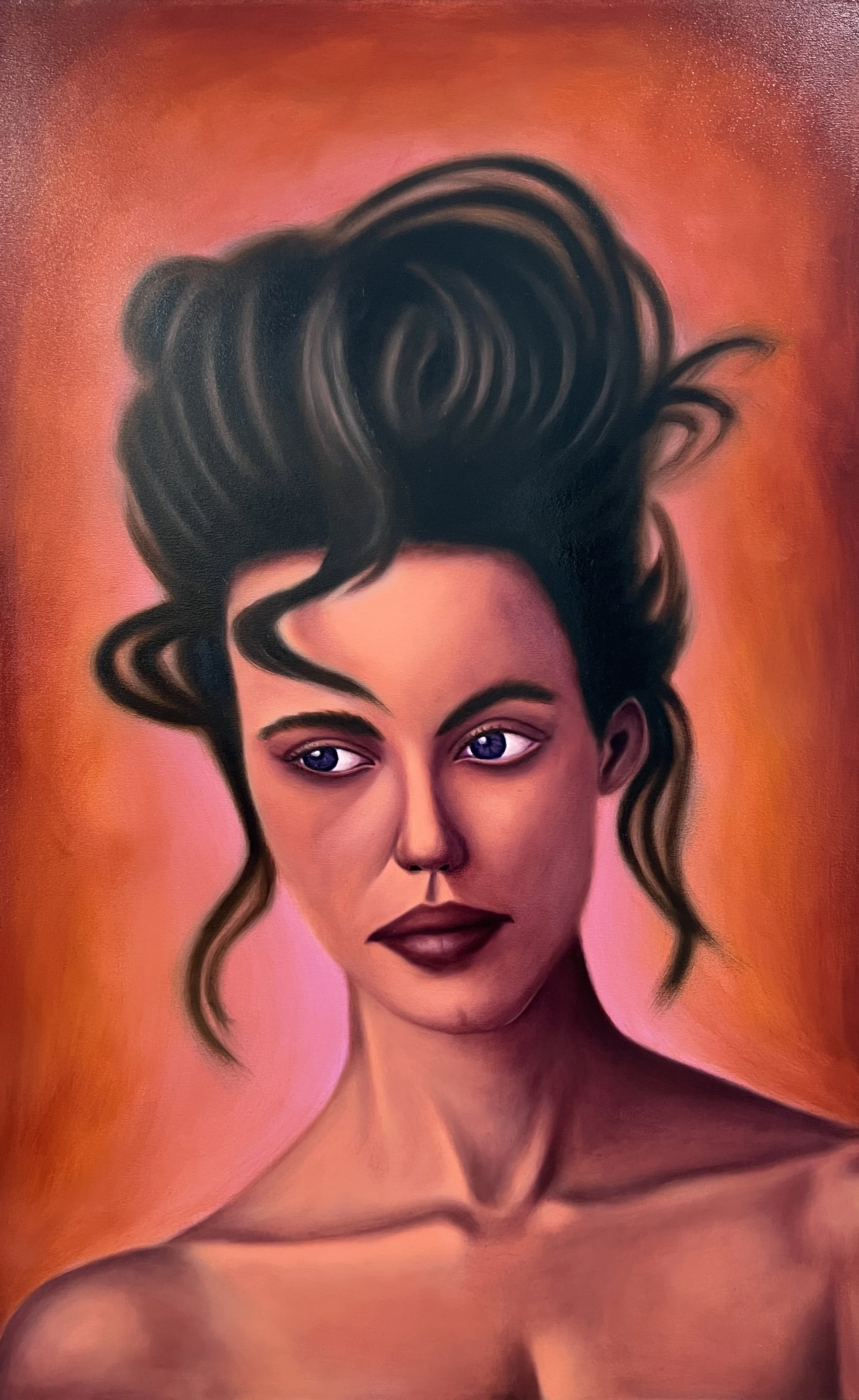 Untitled, 2025. Oil on canvas - 48 x 30 in.