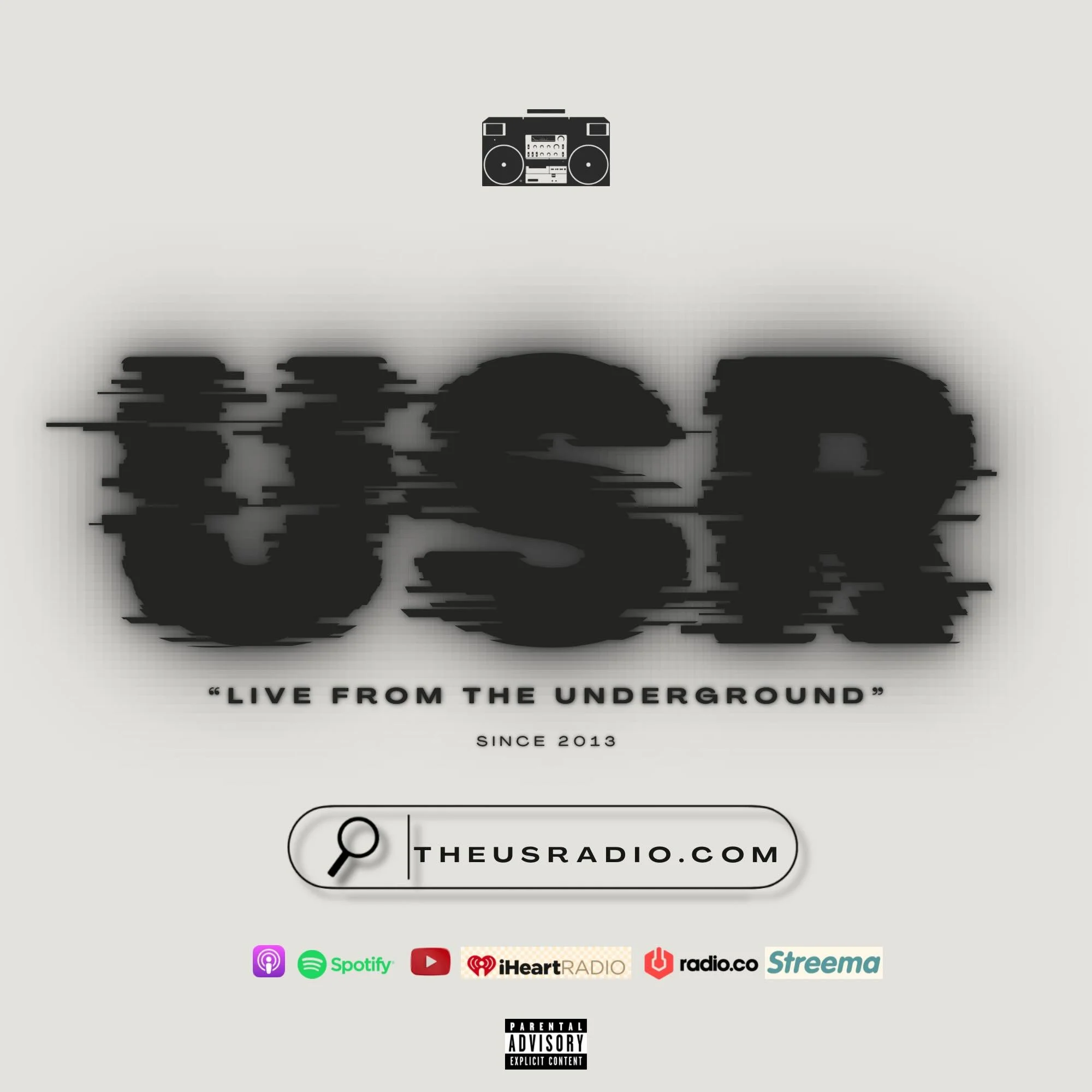 Providing the vibes for your weekend it&rsquo;s Live from the underground. Press play and let us take it from here 😎🌤️🍹. Link in the bio or head to TheUSRadio and journey through the &ldquo;Underground&rdquo; #AfternoonAlgorithm 🌐 from 11-4 pm th