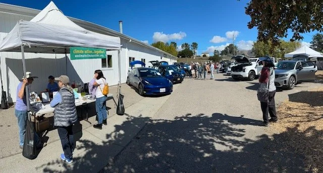 WMCA booth offered info and aguas frescas!
