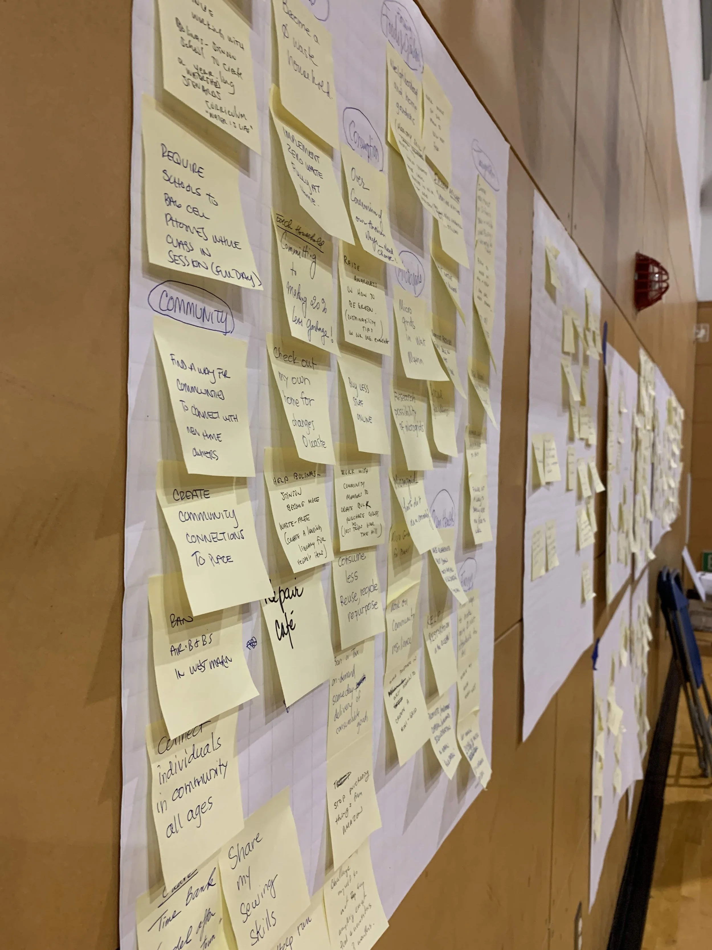 Early community input guided WMCA