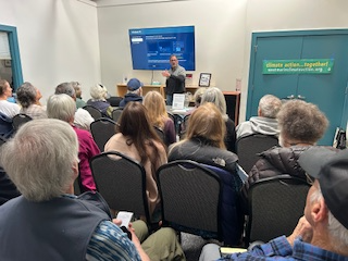 April 2026:  Our workshop on buying a used EV discussed used car prices and incentives, charging, battery life, range and more. 