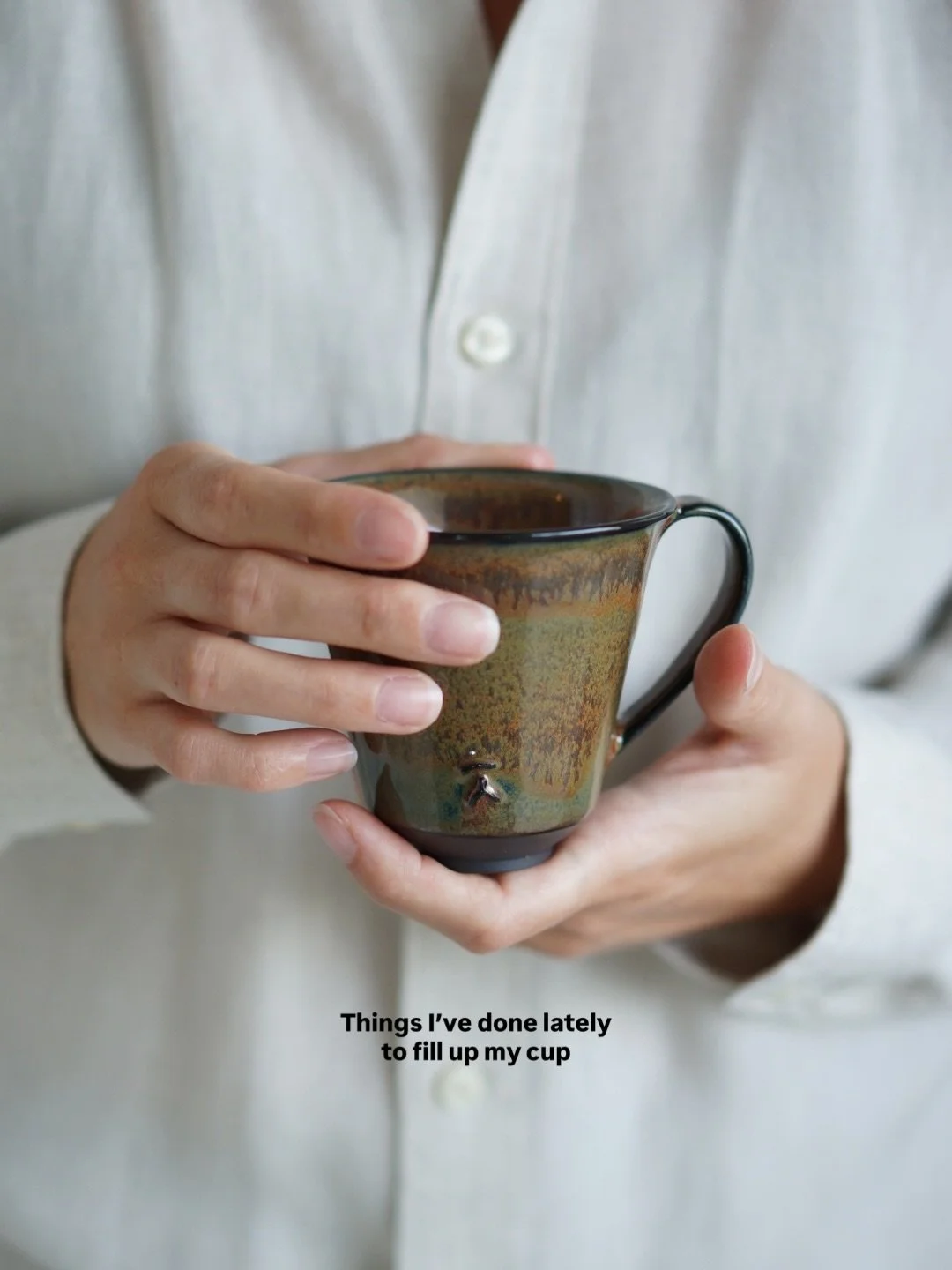 You better swipe all the way to the end of this post! and you better watch the story about Werner the horse. All of this is what I did to fill up my cup in a time that&rsquo;s felt a bit dark and heavy with everything going on in the world. Figured s