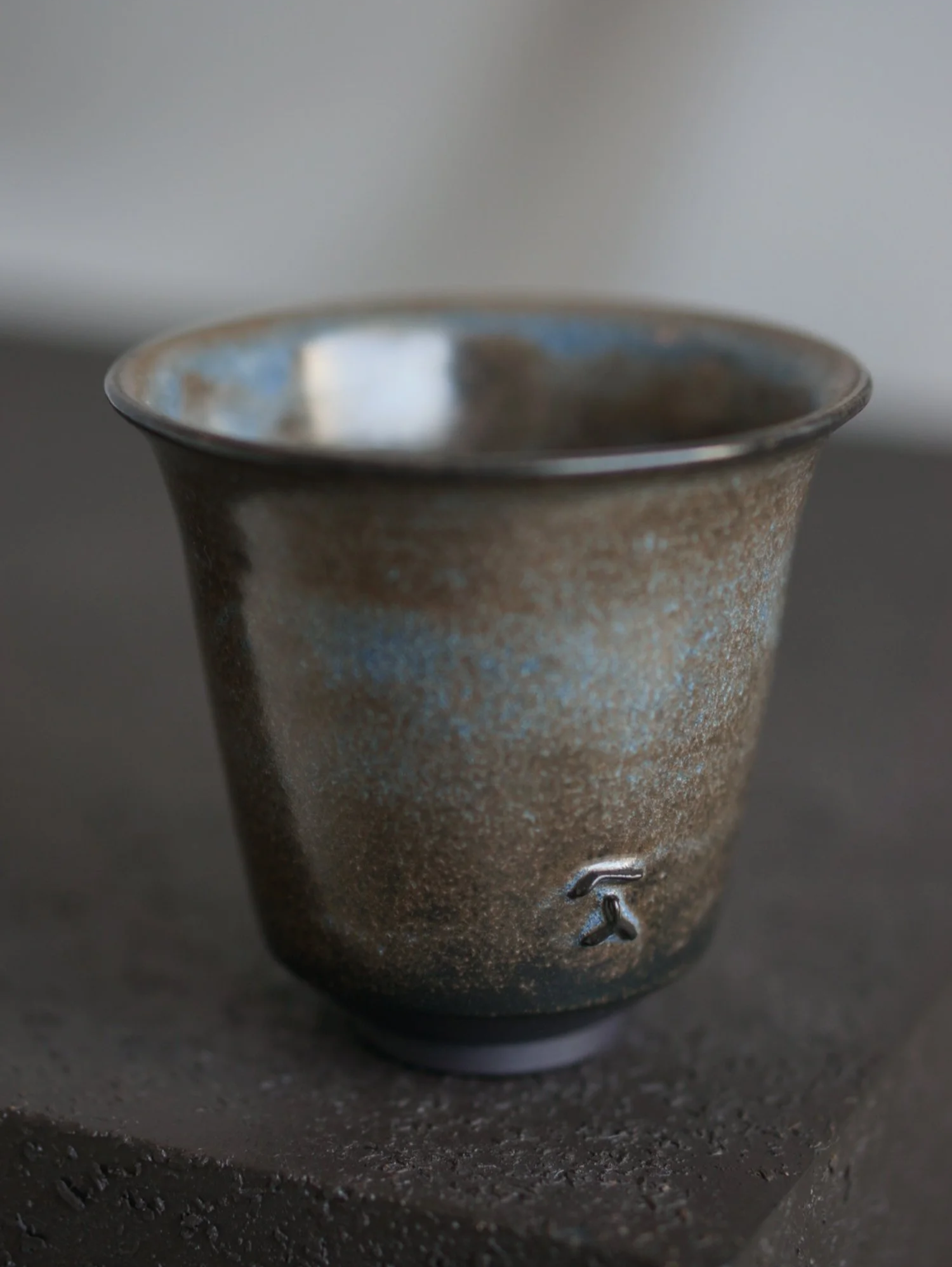 Yunomi cup - Black ice