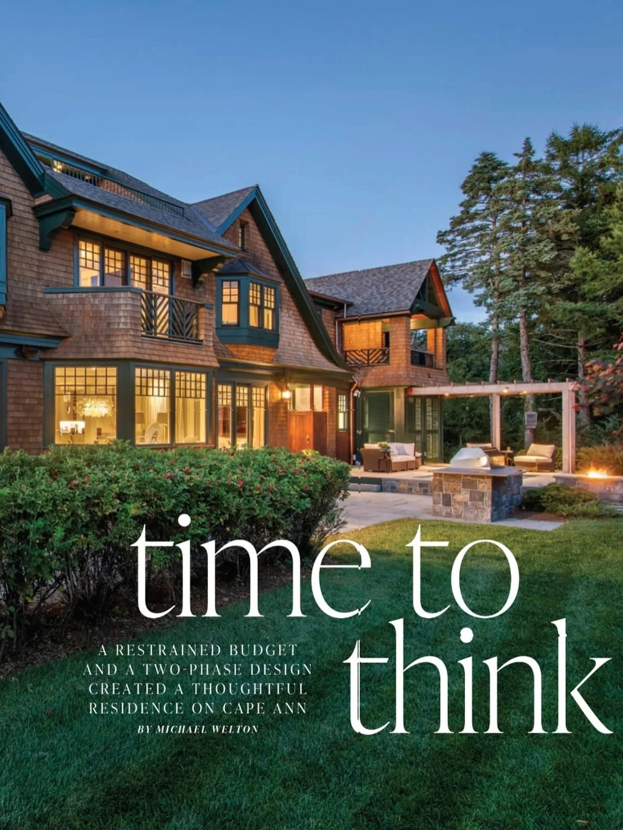 MMA, Inc. is so excited to see our Cape Ann project featured in Northshore Magazine! Check out the latest issue!
Architect | @morehousemacdonald 
GC | @hull.enterprises 
Interior Designer | @embellishments.decor 
Landscape Architect | @sudburydesigng