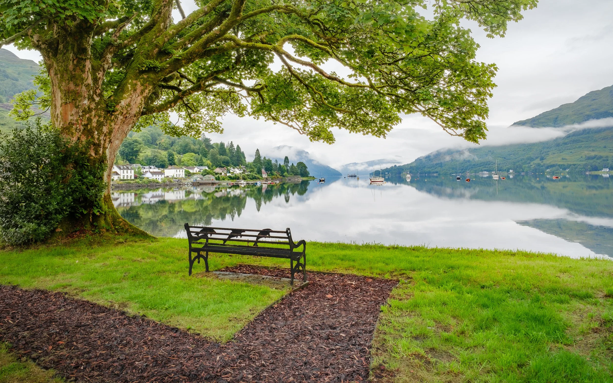 Lochgoilhead Village Green Summer.jpg