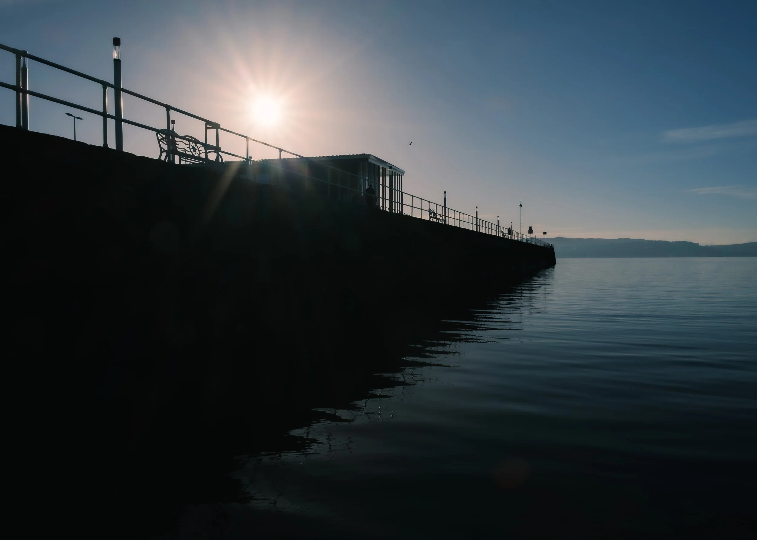 Helensburgh Pier Sunlight.jpg