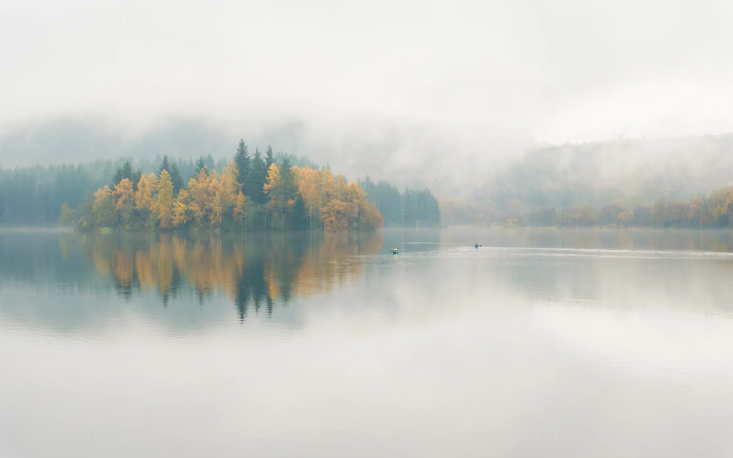 Loch Ard Kayakers