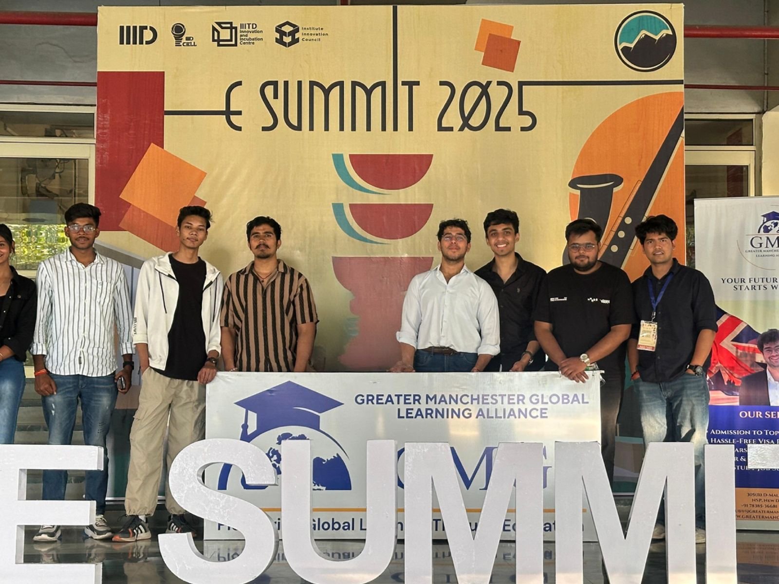 Greater Manchester Global was proud to support young innovators IIITD’s E-Summit 2025! With insights on scholarships, career guidance, and global opportunities.