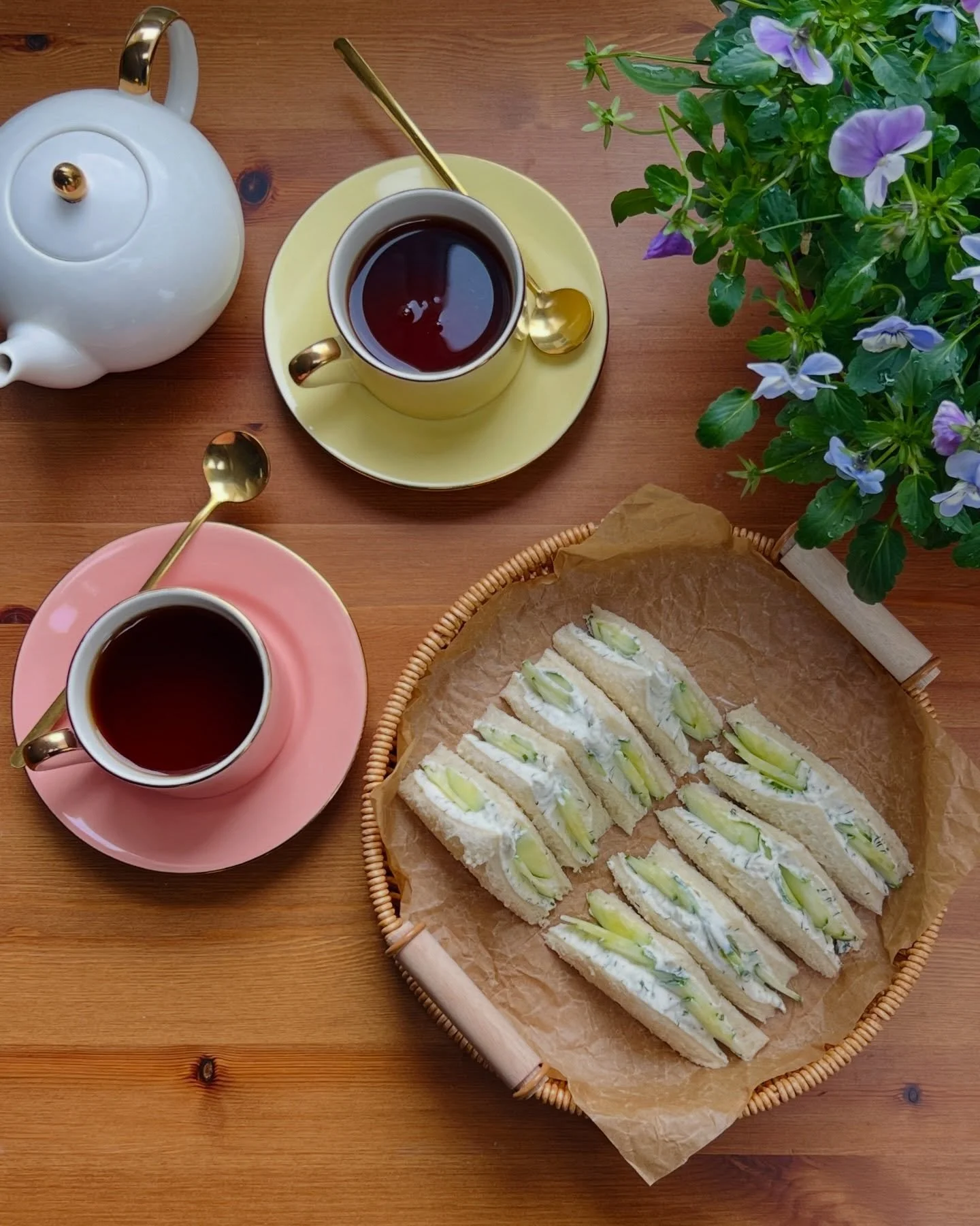 📣 NEW MENU ITEM! Just in time for your spring and summer event planning, we&rsquo;ve added a whole new category to our menu&hellip; Tea Sandwiches! 🫖 🥪

👉Starting with a quintessential afternoon tea classic - our cucumber sandwiches are light, fr