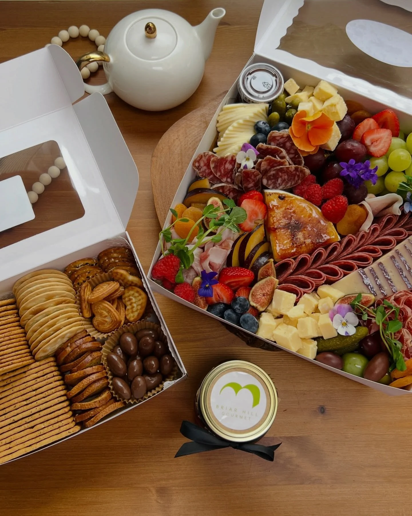 ✨ The Ultimate Graze Box ✨
Serves up to 12 and designed for easy, elevated entertaining. Perfect for gatherings, gifting, and grazing.

#briarhillgourmet #charcuteriegoals #grazebox #simcoecountyshoplocal #innisfilontario