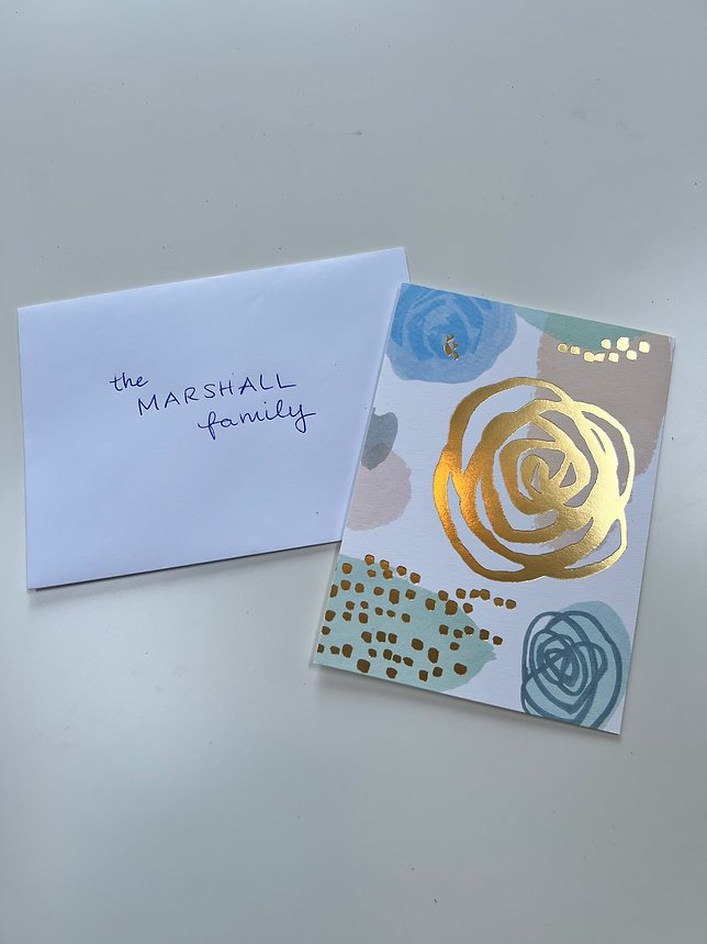 Customized Greeting Card