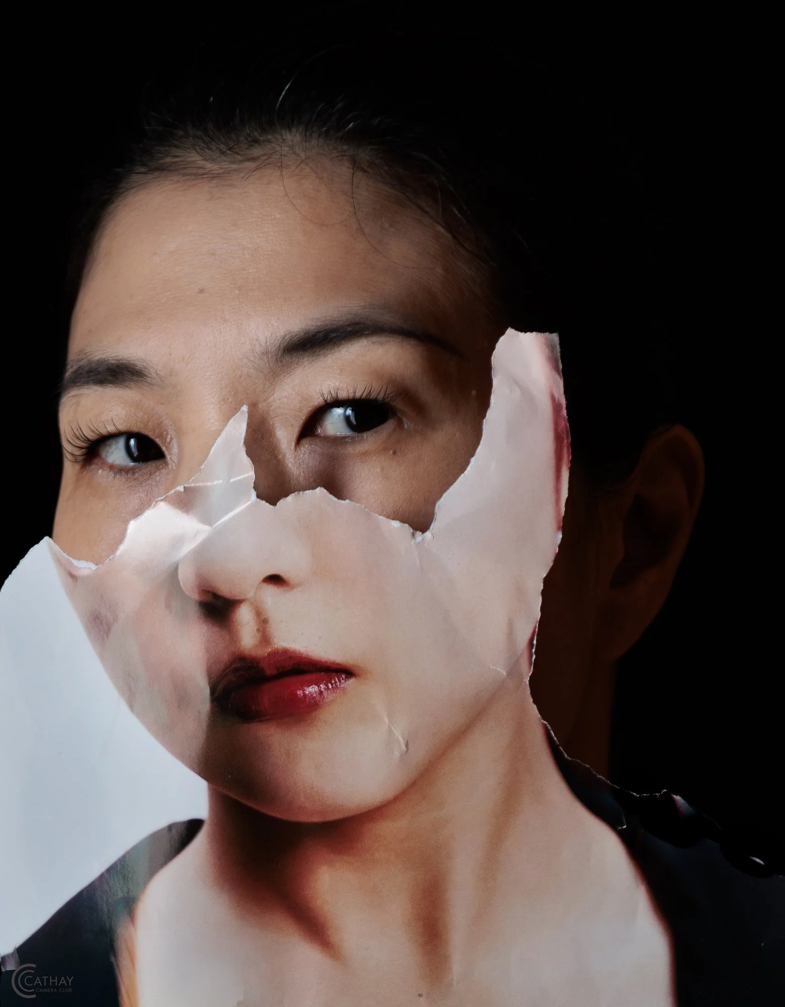 "Finally I got a smaller face" by Colleen Tsai