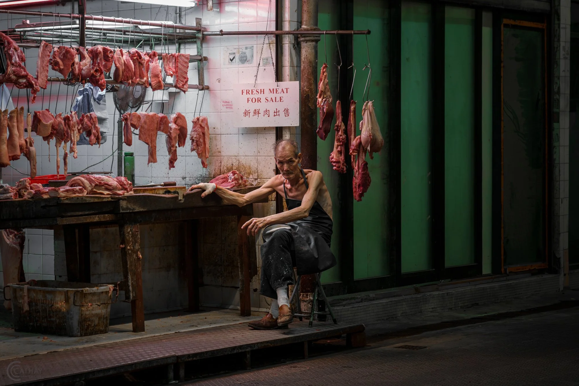 "FRESH MEAT FOR SALE" by James Issam Mengad