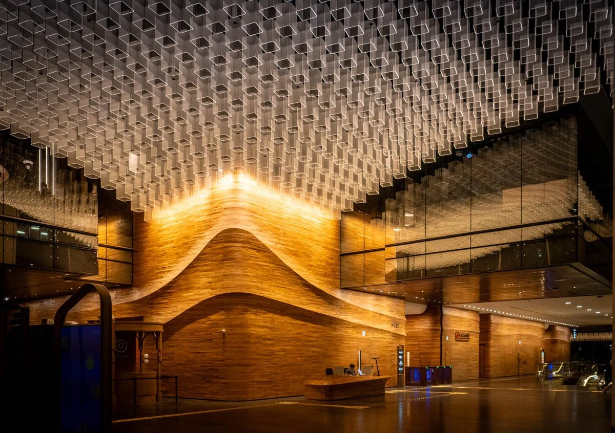 "Wave in the Lobby" by Tomoko Maeda