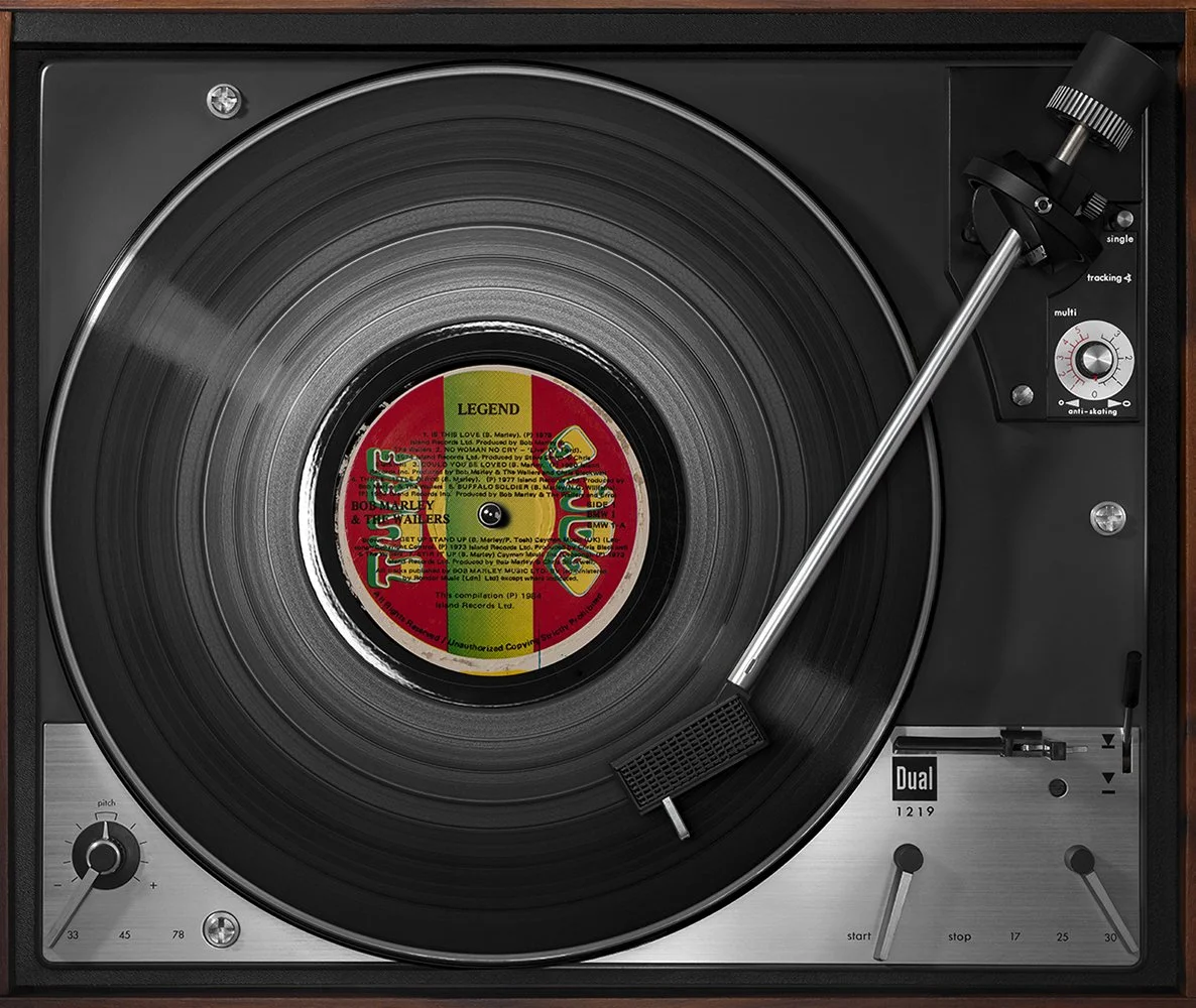 Bob Marley “Legend” on Dual 1219.
“Some people feel the rains, other just get wet”. Bob Marley.