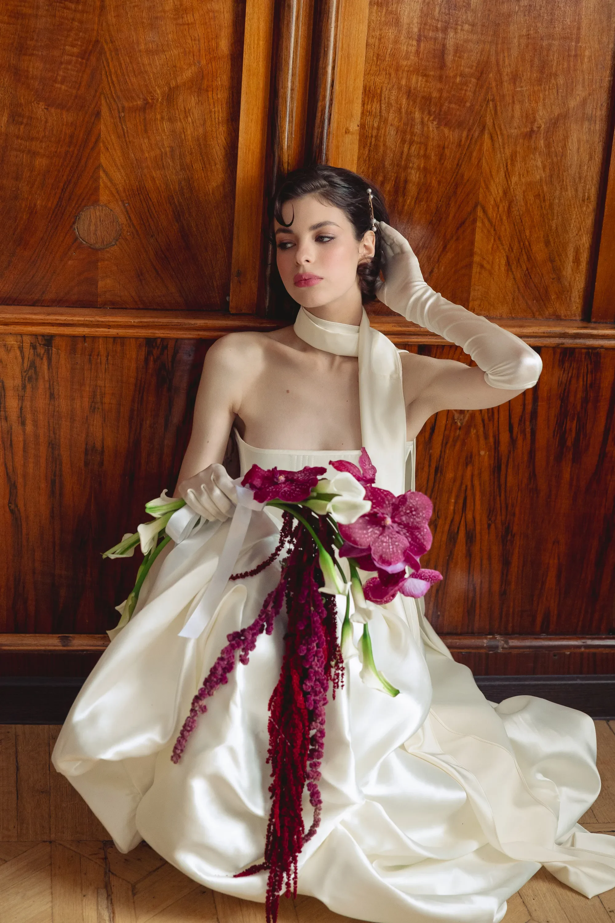 Vintage Bridal Look Inspiration | Timeless Editorial Wedding Style.                                                               