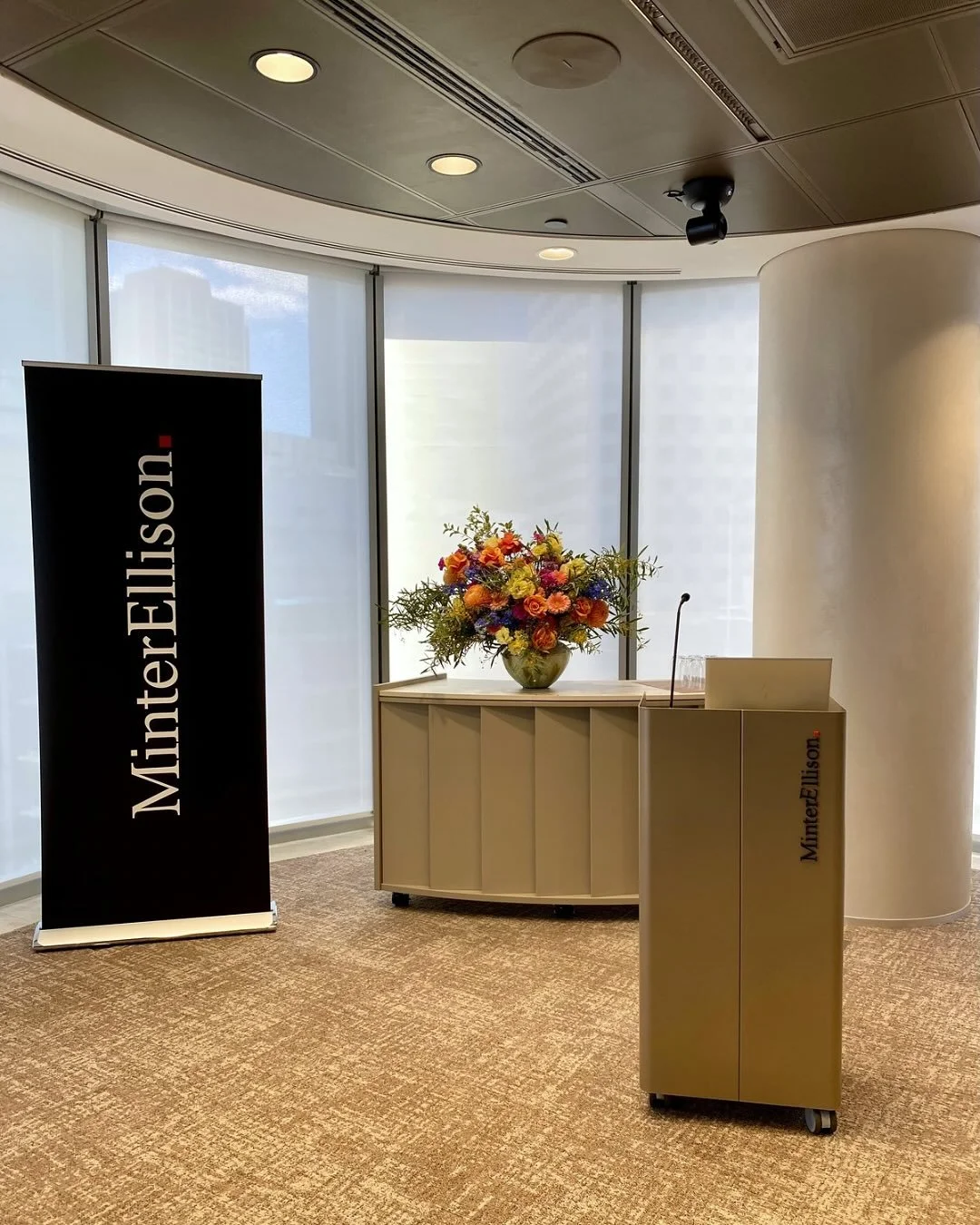 One of the staff commented &ldquo;Isn&rsquo;t it amazing how flowers immediately change the feeling of the room&rdquo;

And that&rsquo;s why we bring them into our spaces. There is a presence&mdash;an inspiring feeling to fresh flowers. They&rsquo;re