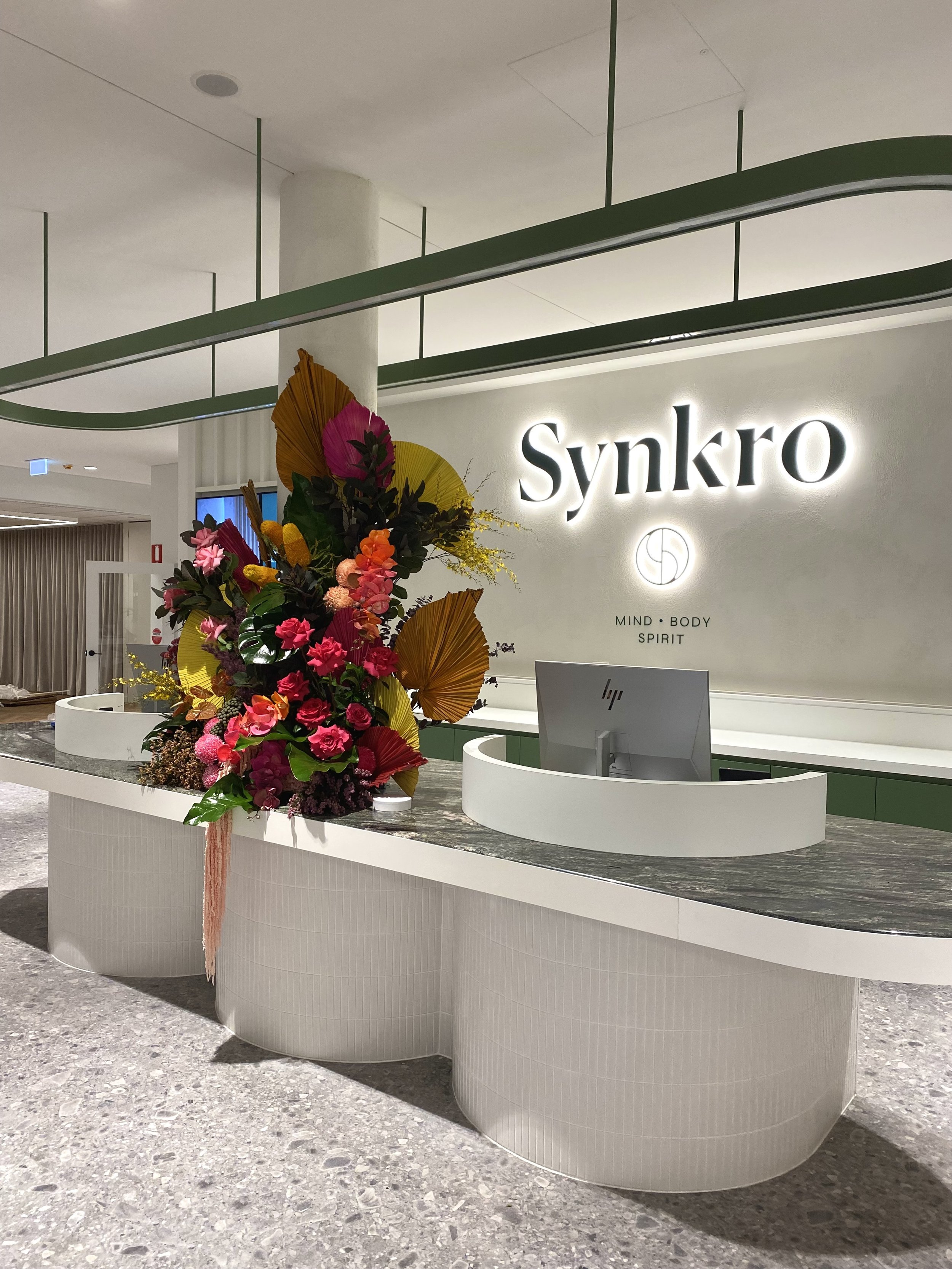 vibrant statement entrance activation florals.jpg