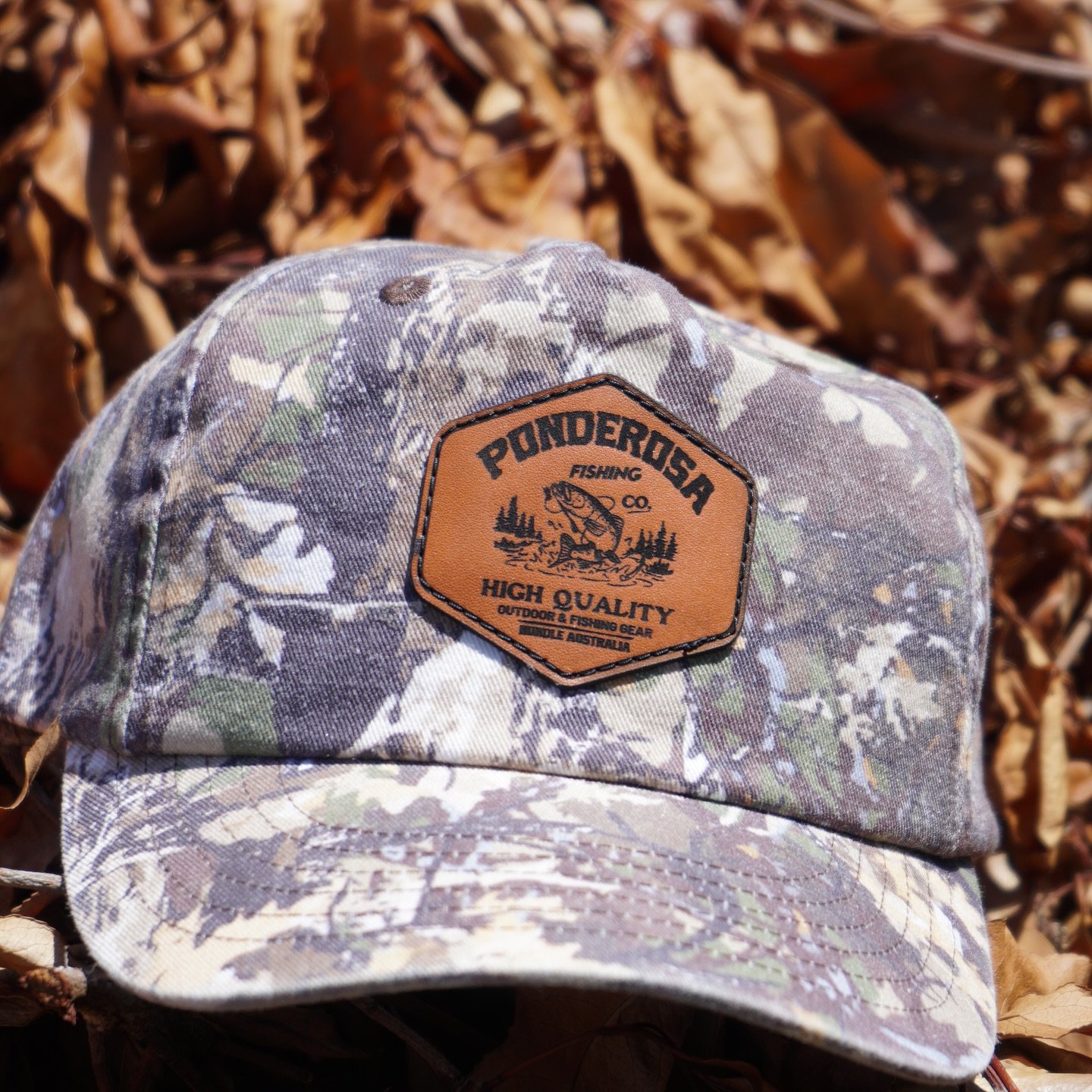 Camo and leather 🔥

No MOQ and same day turnaround with hats in stock .

Made Australian with Aussie leather and Aussie hands , why buy from China when we can finish custom headwear here in Australia.

@houseofpeaksofficial 
@d.s.horne 

#australian