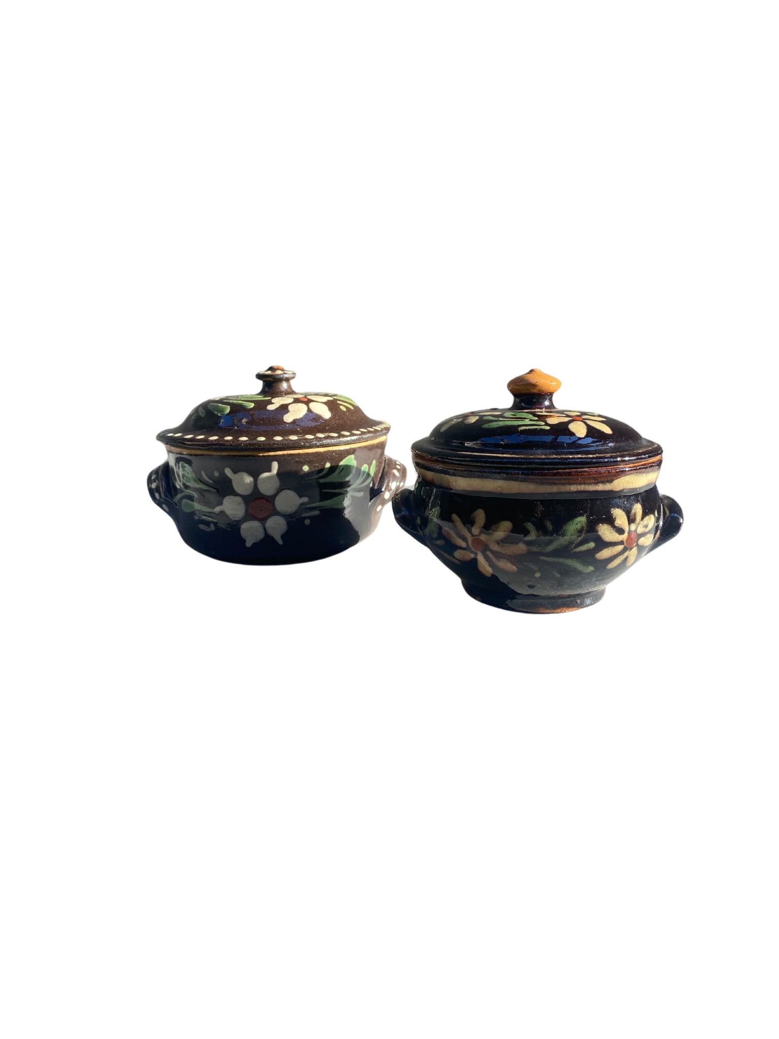 Set of Lidded Pots