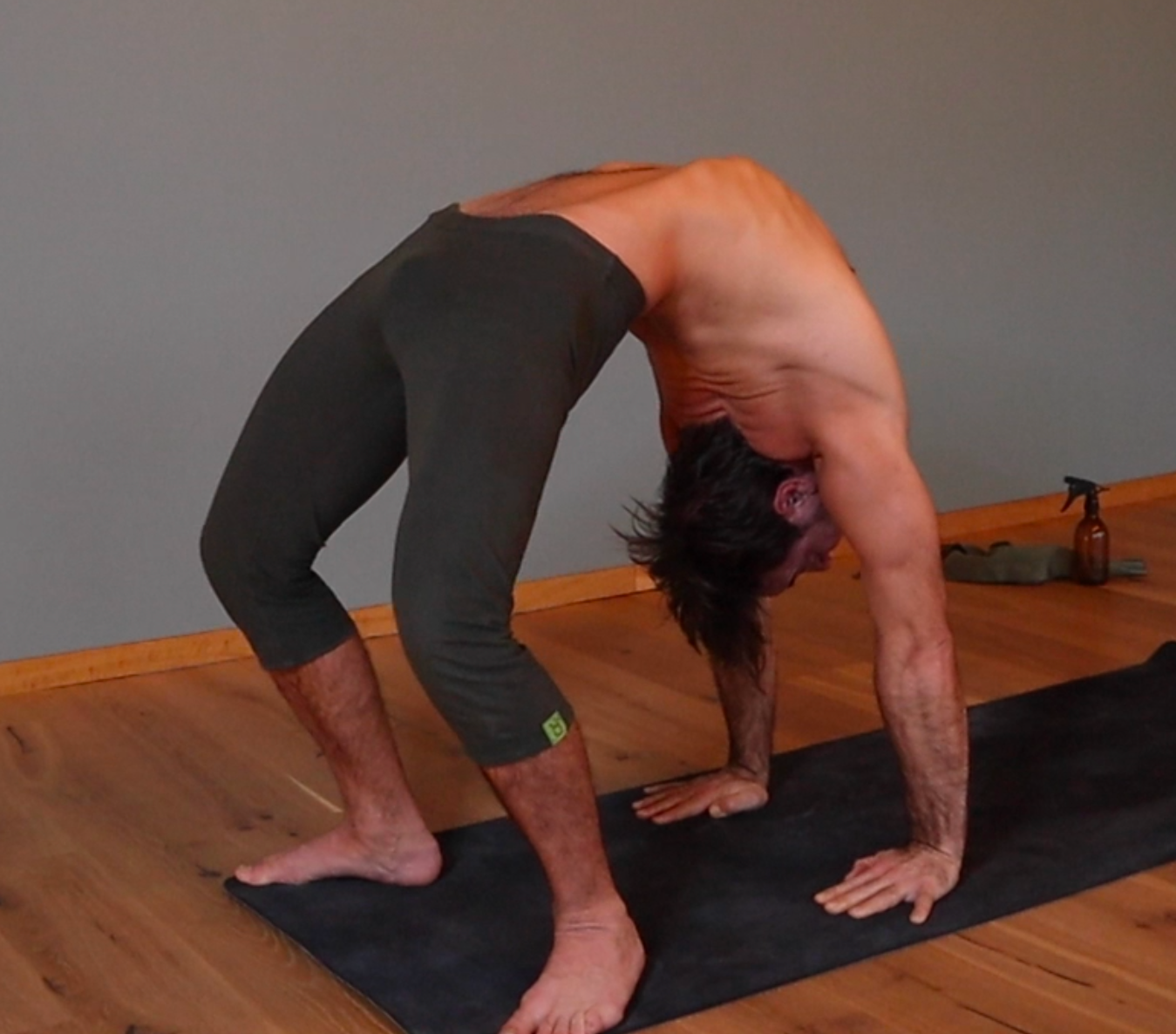 Back bending in Primary Series