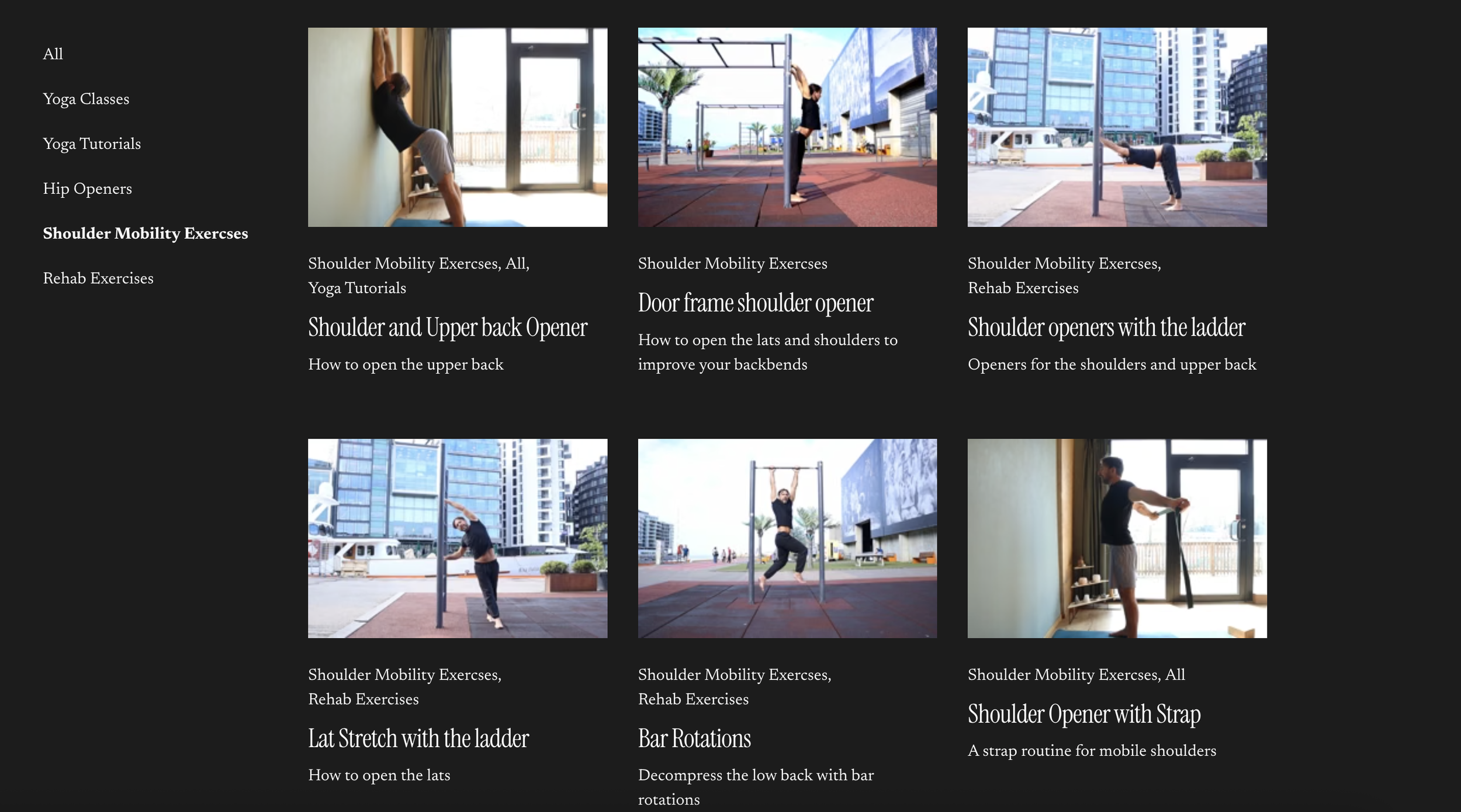 shoulder openers