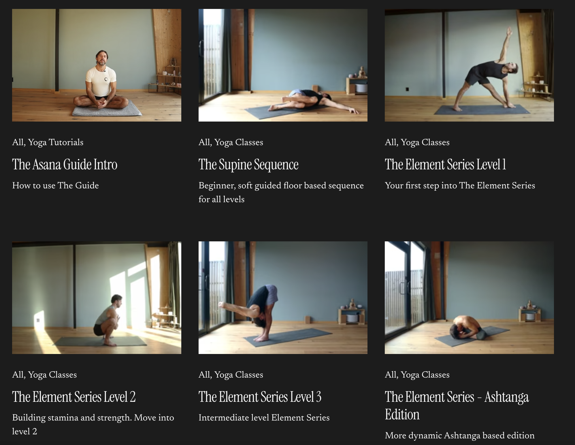 The Element Series Vinyasa Yoga
