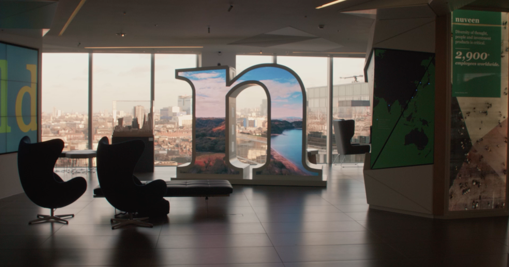 Branded Environments – Nuveen’s Office Gallery