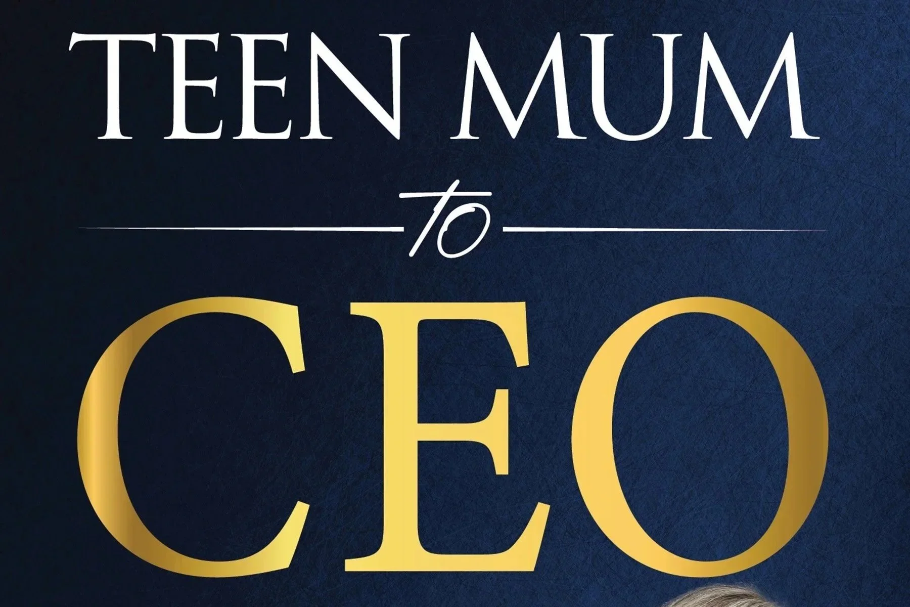 Text reading "Ten Mum to Ceco" on a dark blue background.